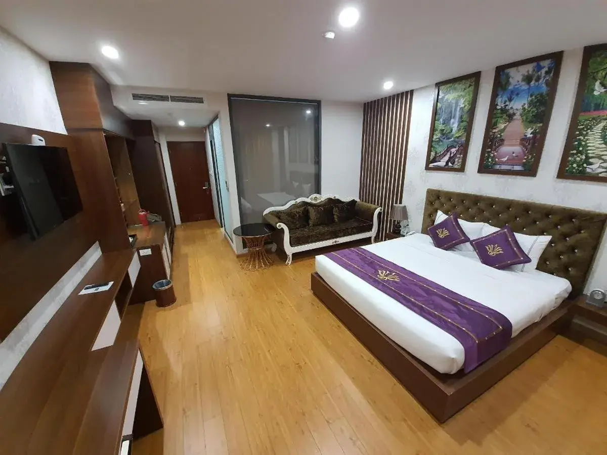 Suite with Pool View in Con Khuong Resort Can Tho Suite with Pool View in Con Khuong Resort Can Tho