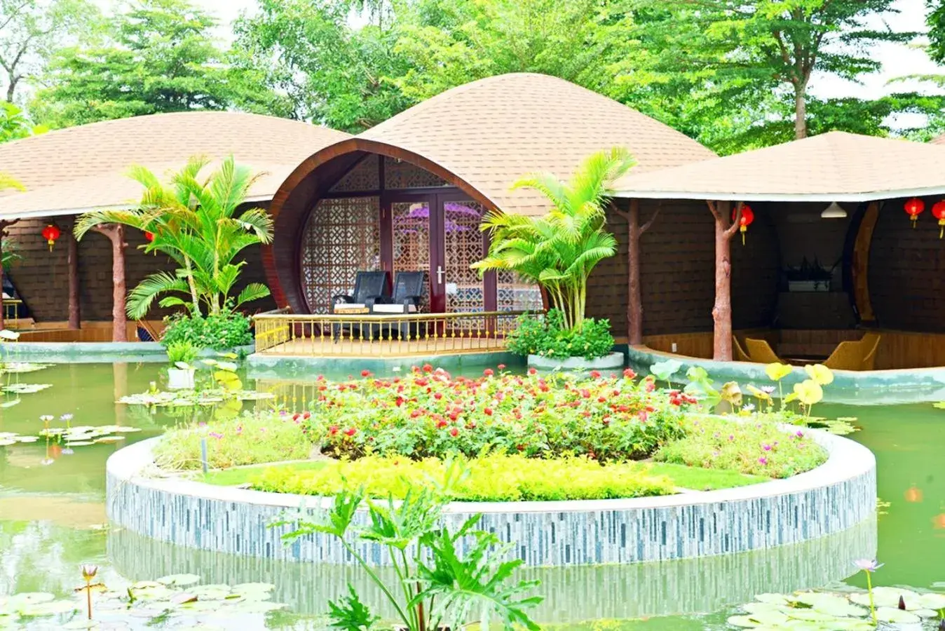 Family Bungalow in Con Khuong Resort Can Tho Family Bungalow in Con Khuong Resort Can Tho