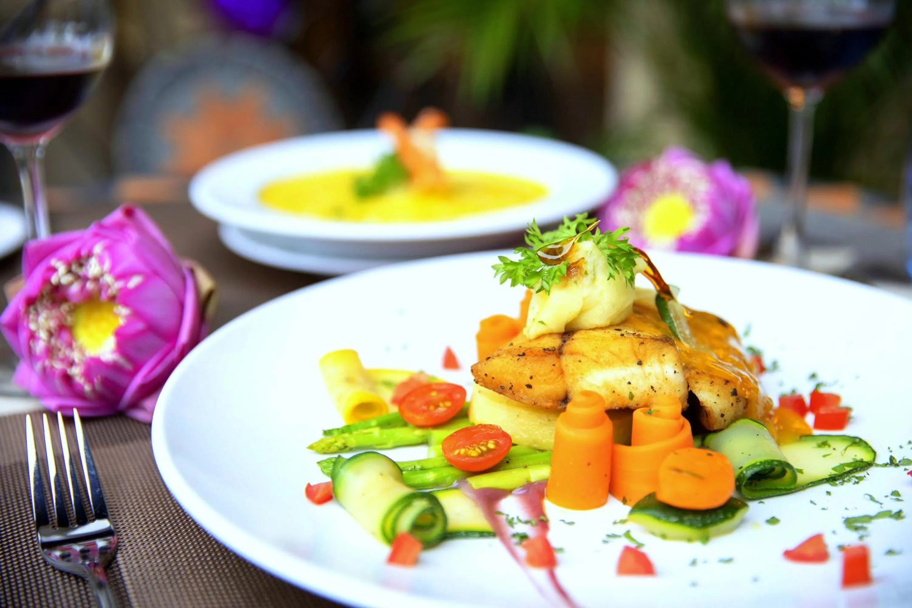 Food in Con Khuong Resort Can Tho