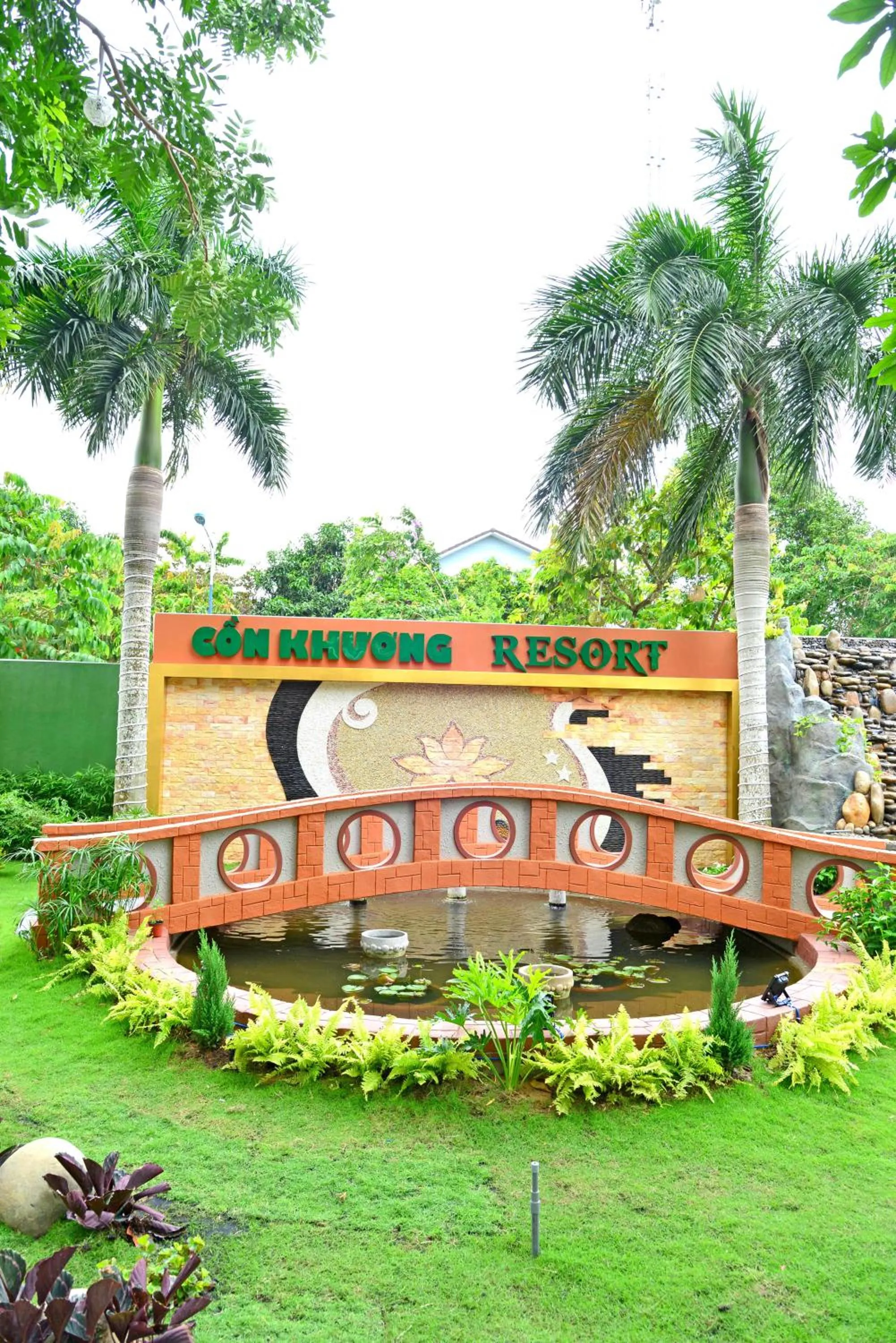 Garden in Con Khuong Resort Can Tho
