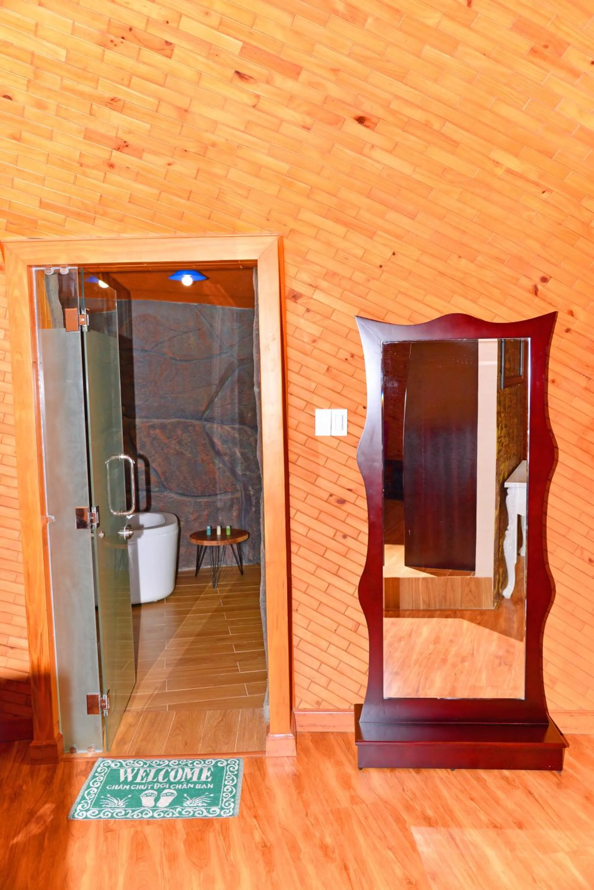 Bathroom in Con Khuong Resort Can Tho