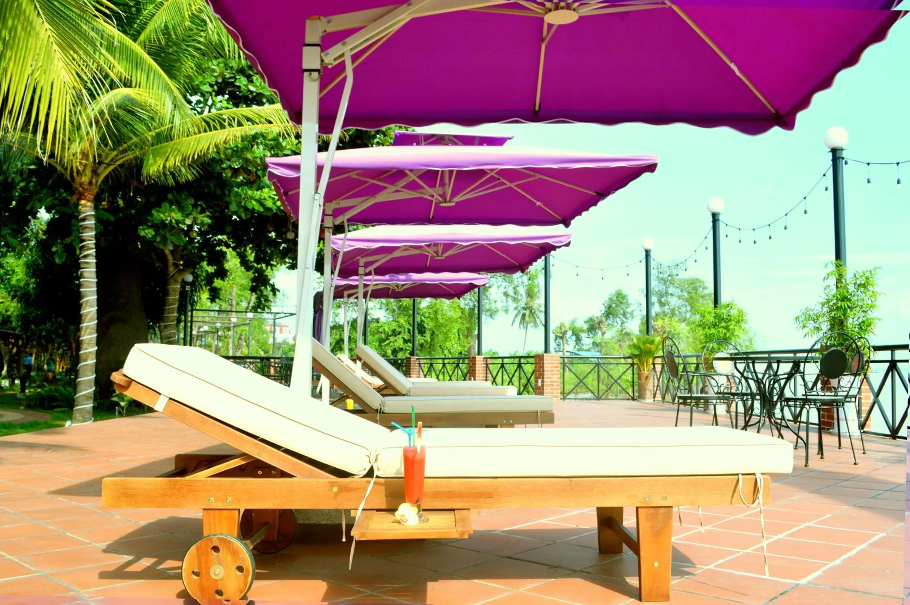 River view in Con Khuong Resort Can Tho