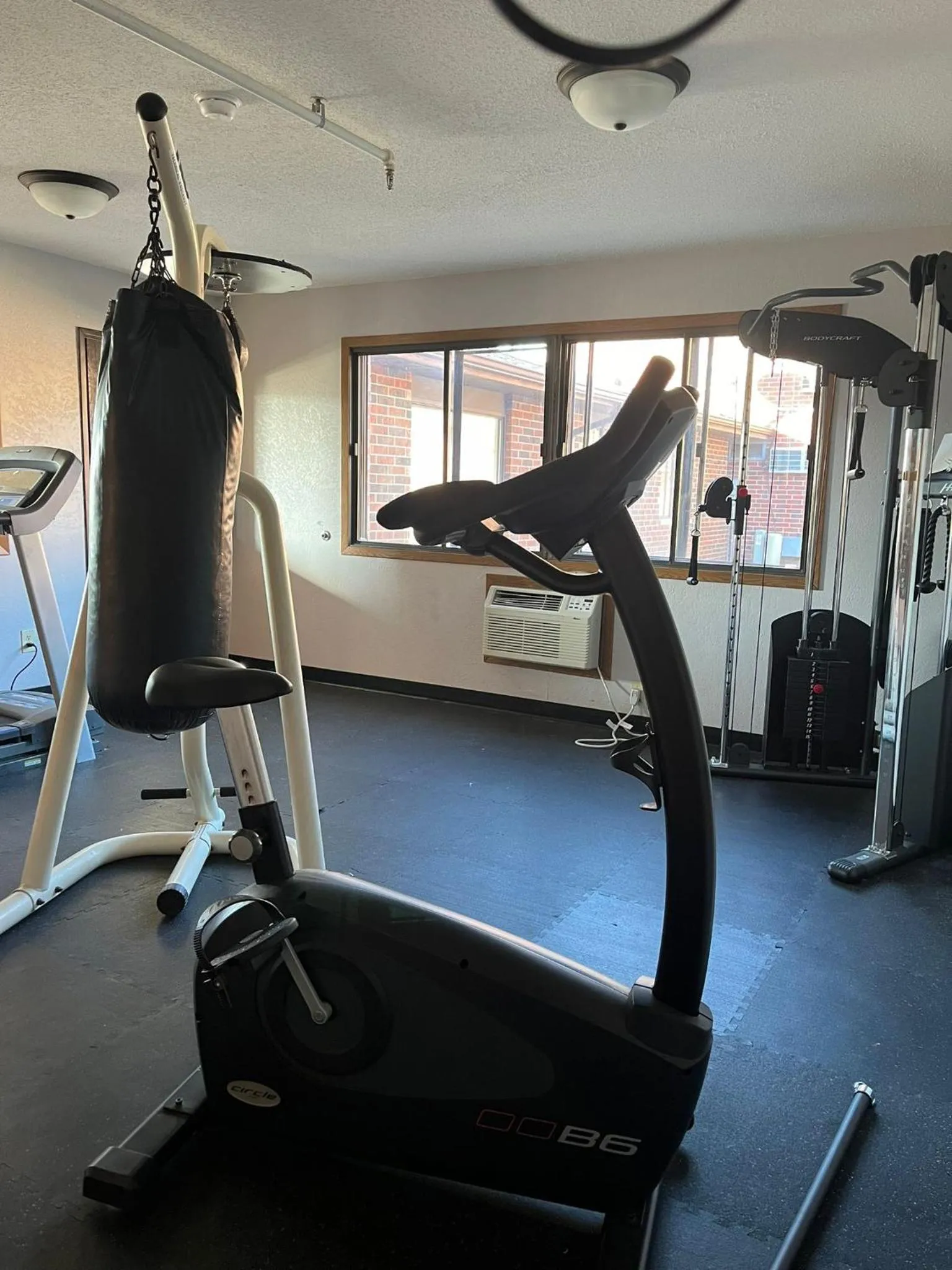 Fitness centre/facilities in Ramada by Wyndham Cedar Rapids South