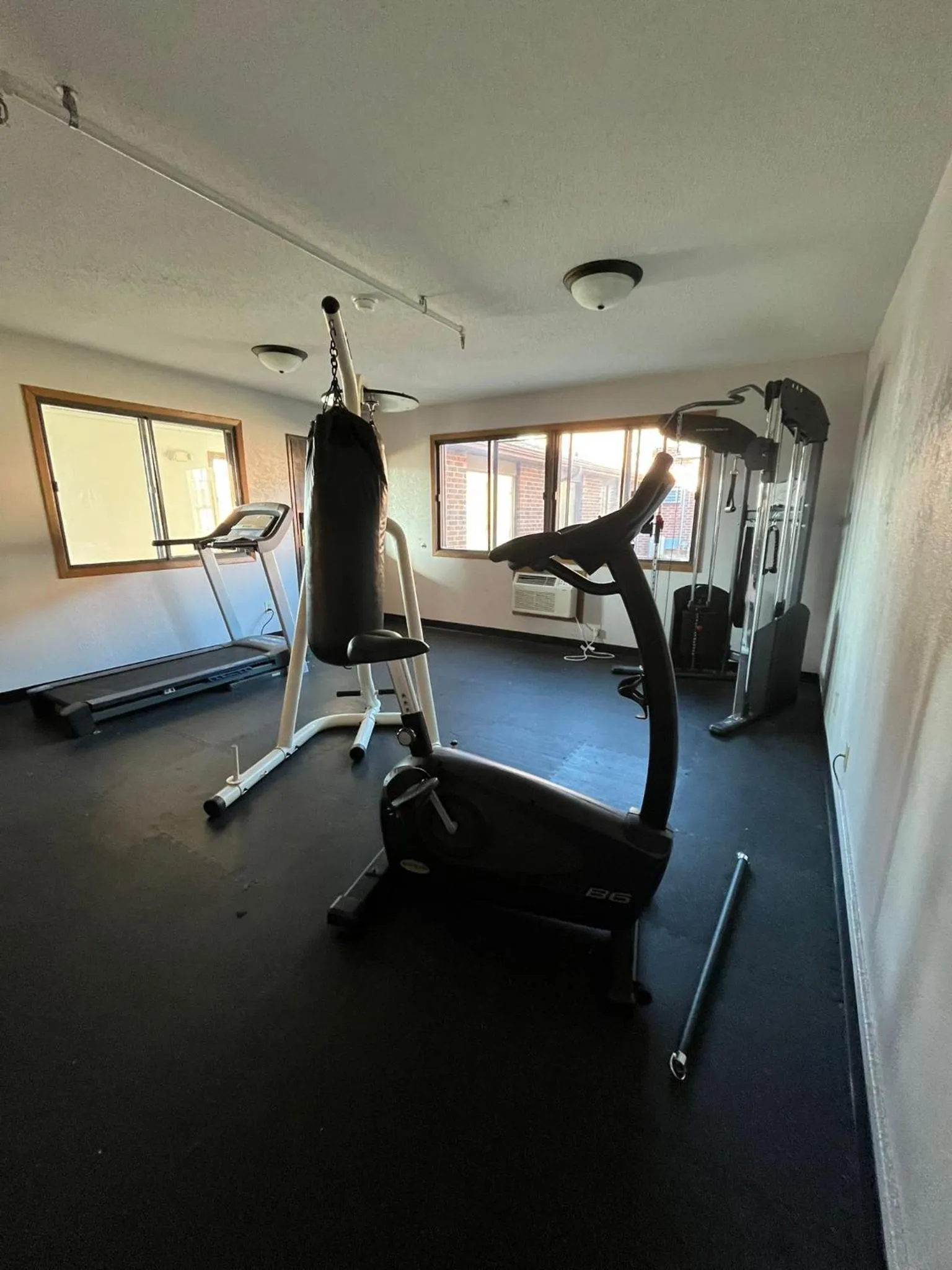 Fitness centre/facilities in Ramada by Wyndham Cedar Rapids South