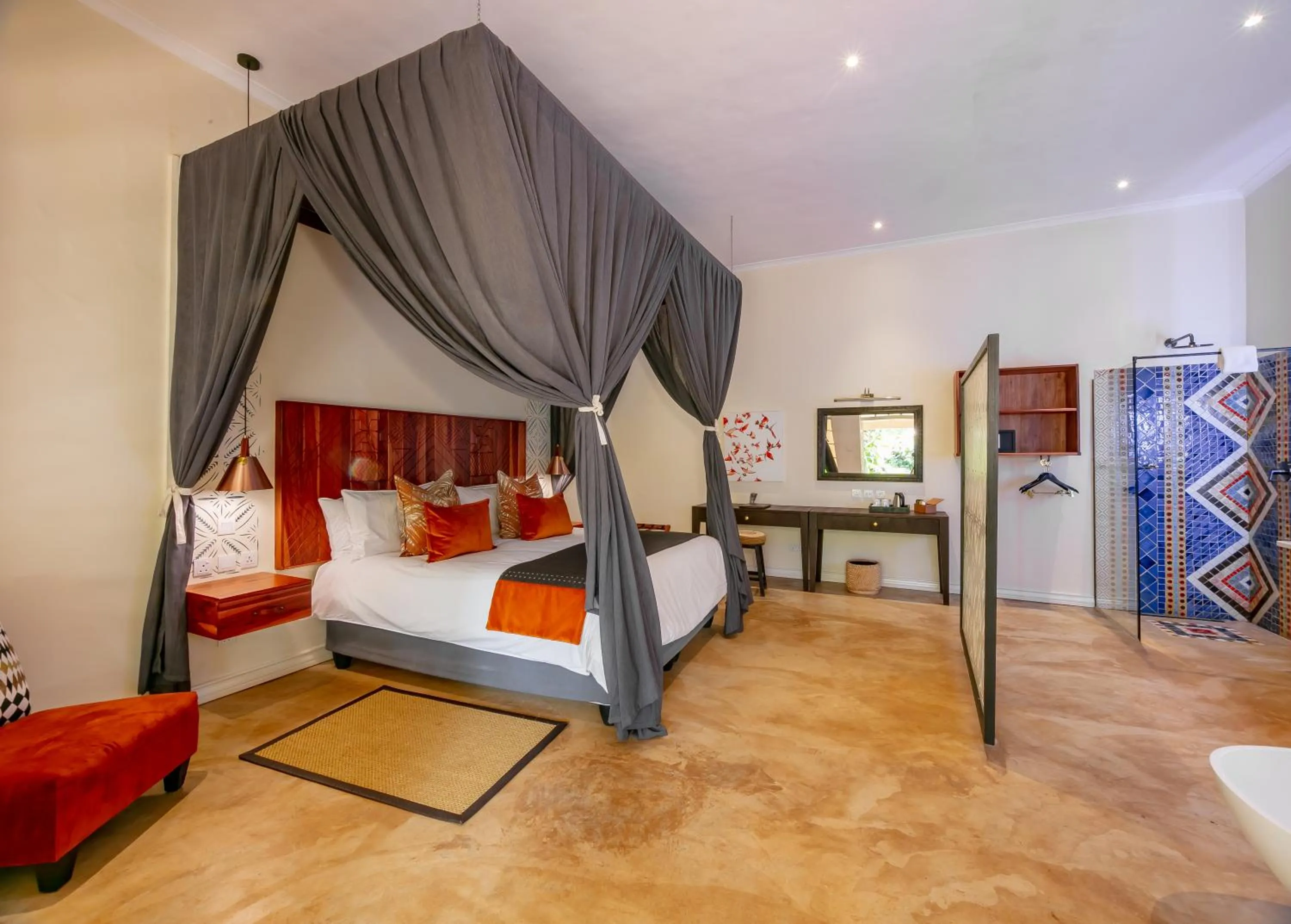 Bedroom, Bed in Shongwe Lookout