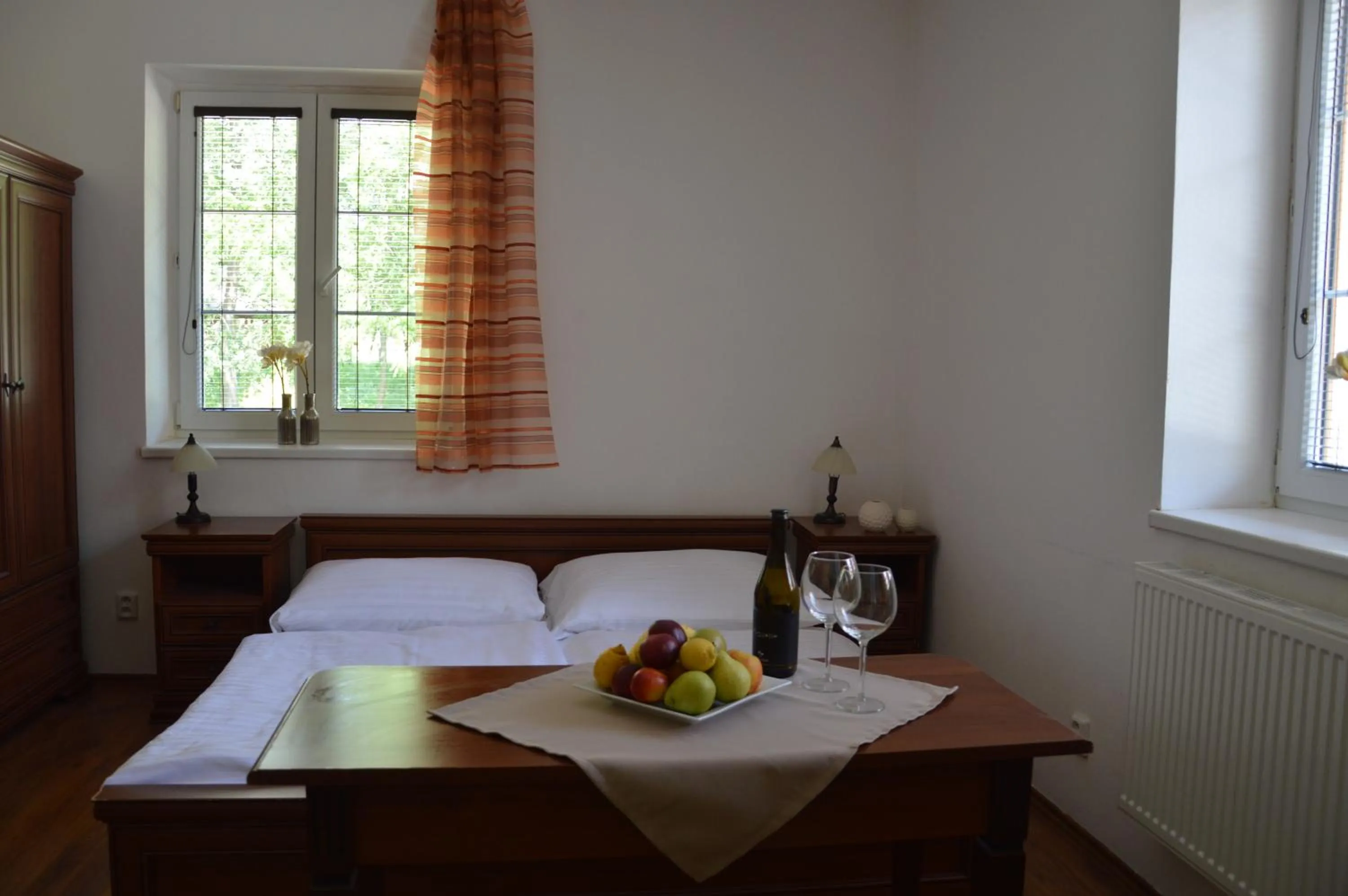 Bed in Apartmány Divoký Anděl