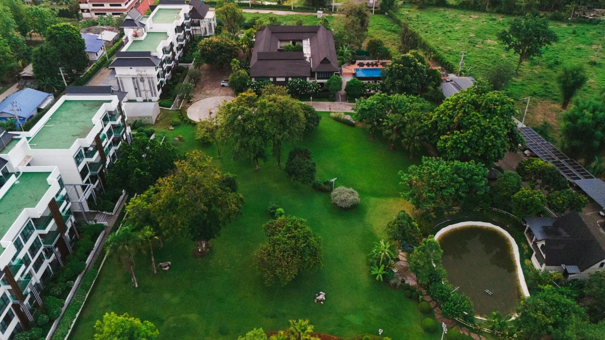 Bird's eye view in Merchant Villa- SHA Extra Plus