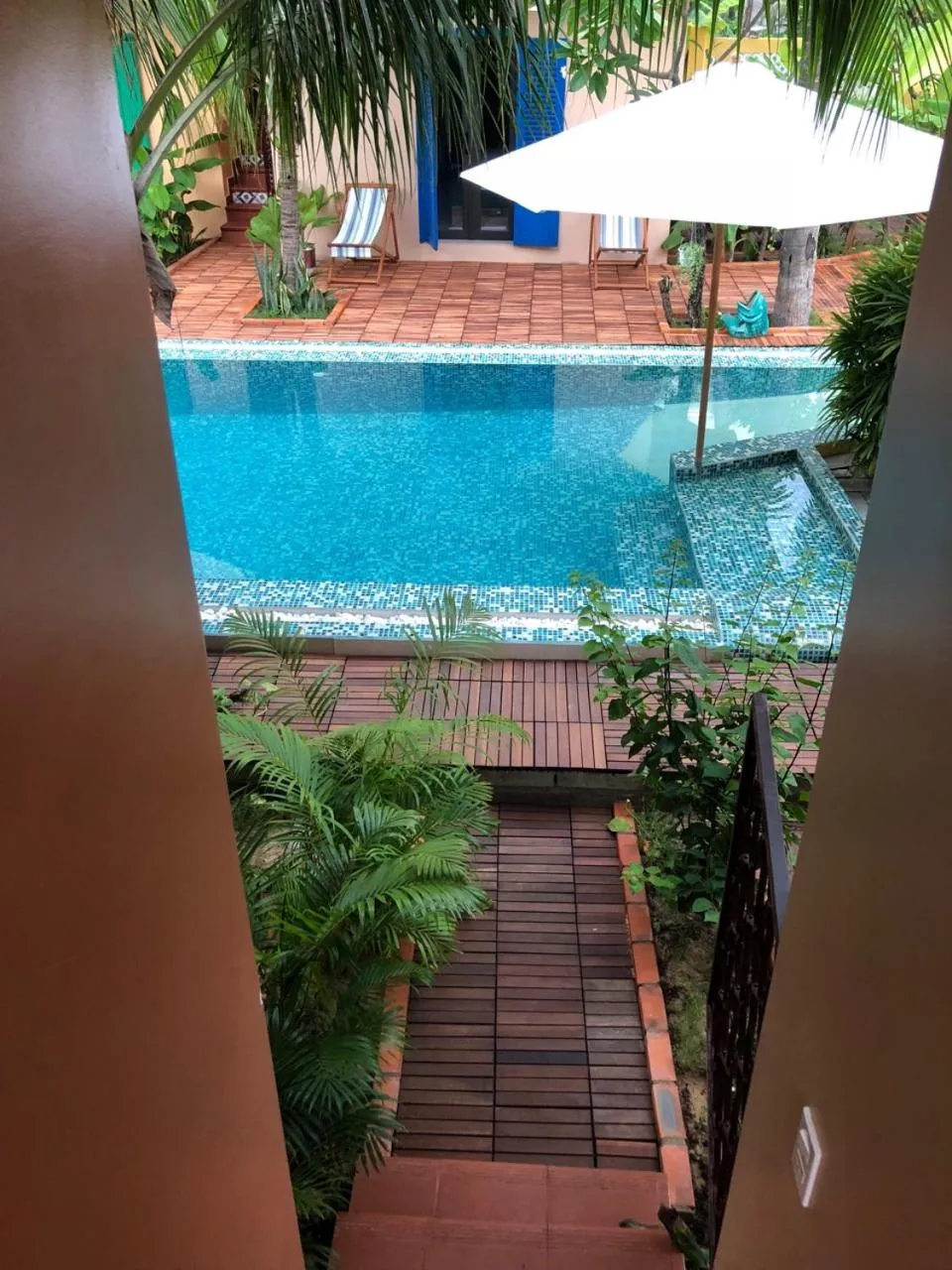 Pool view in MiNhon Hotel Muine