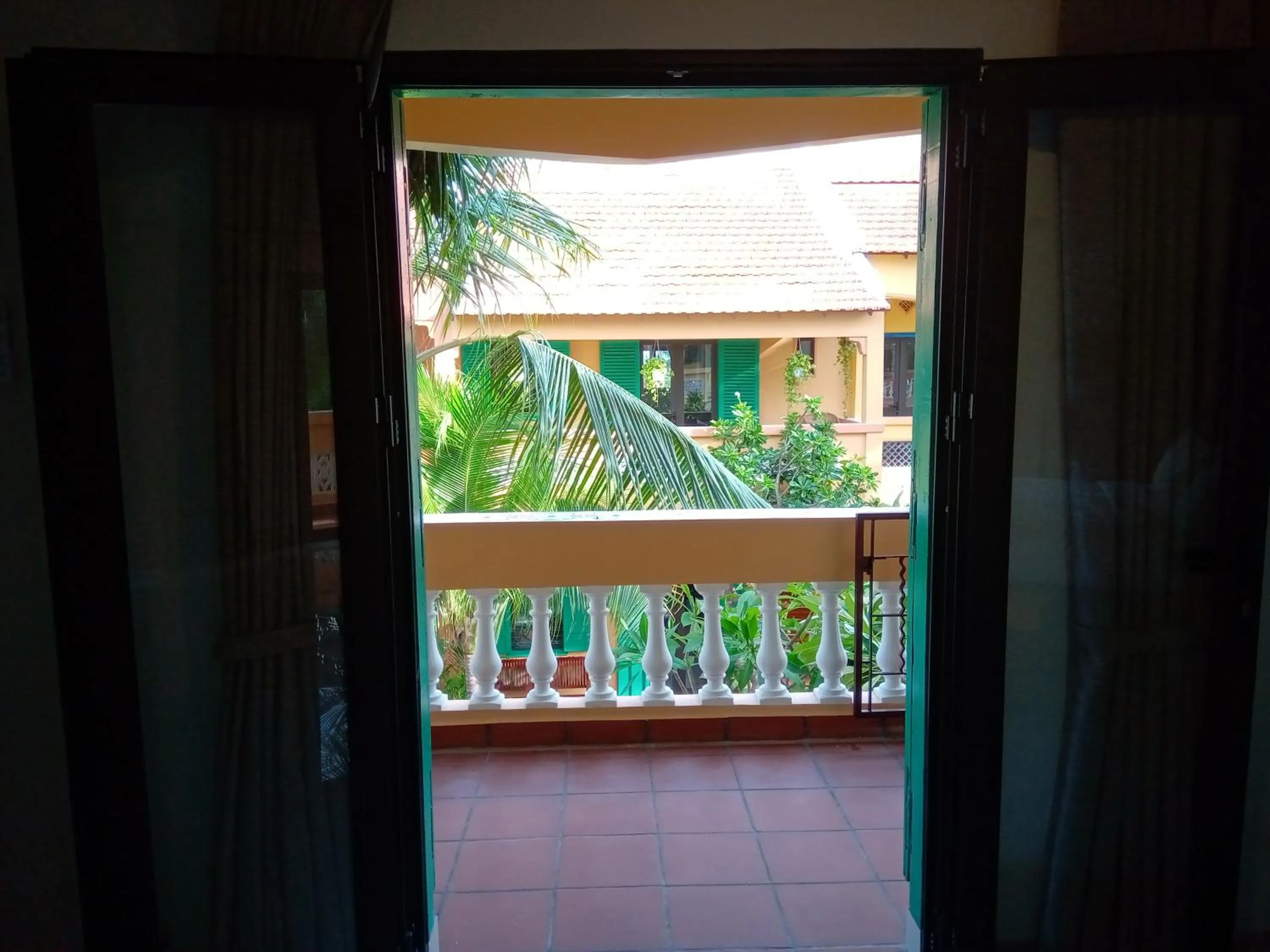 Garden view in MiNhon Hotel Muine