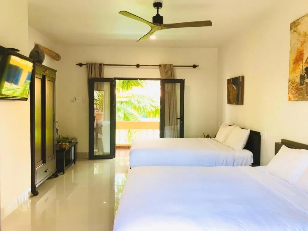 Bed in MiNhon Hotel Muine