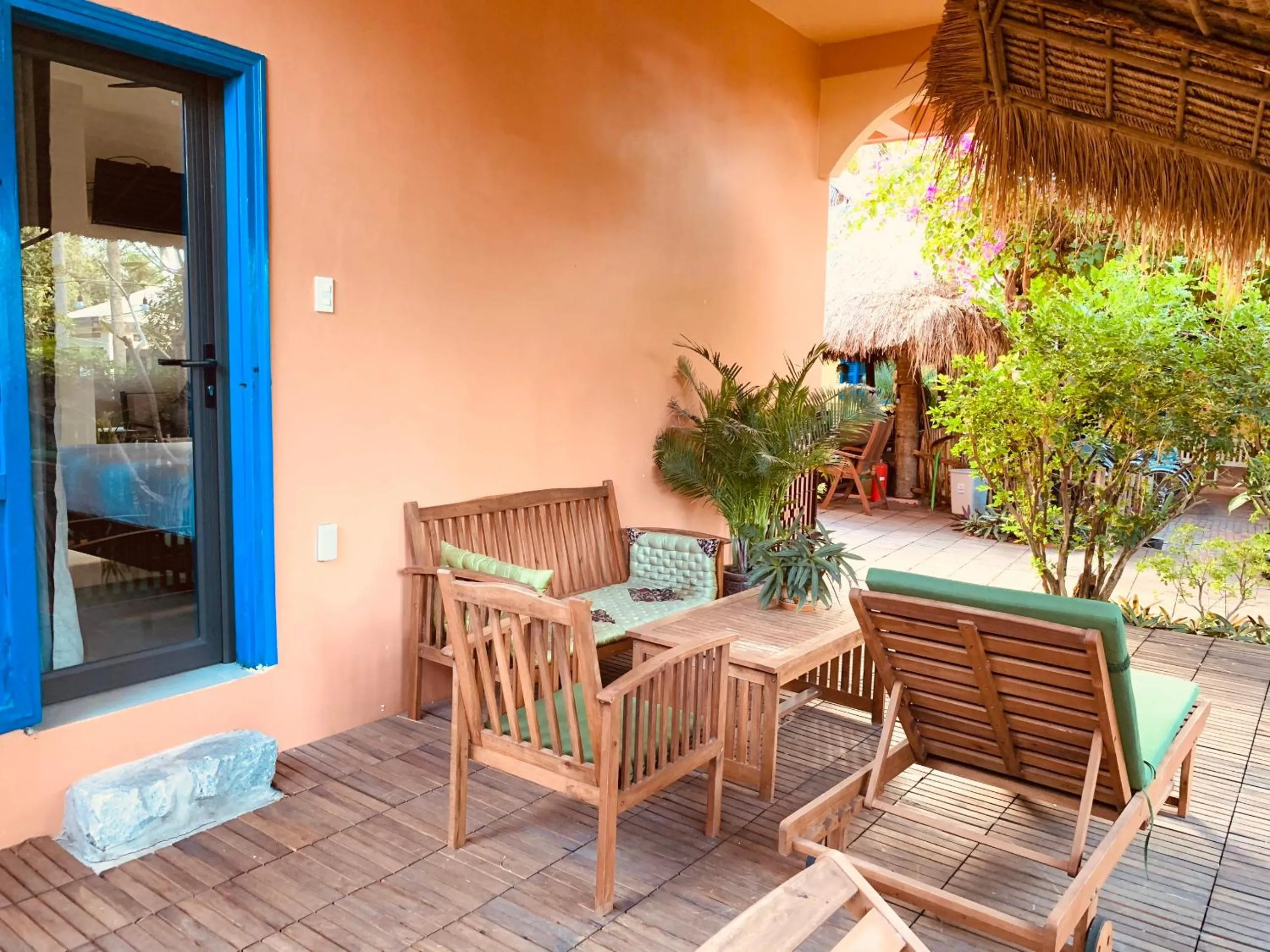 Patio in MiNhon Hotel Muine