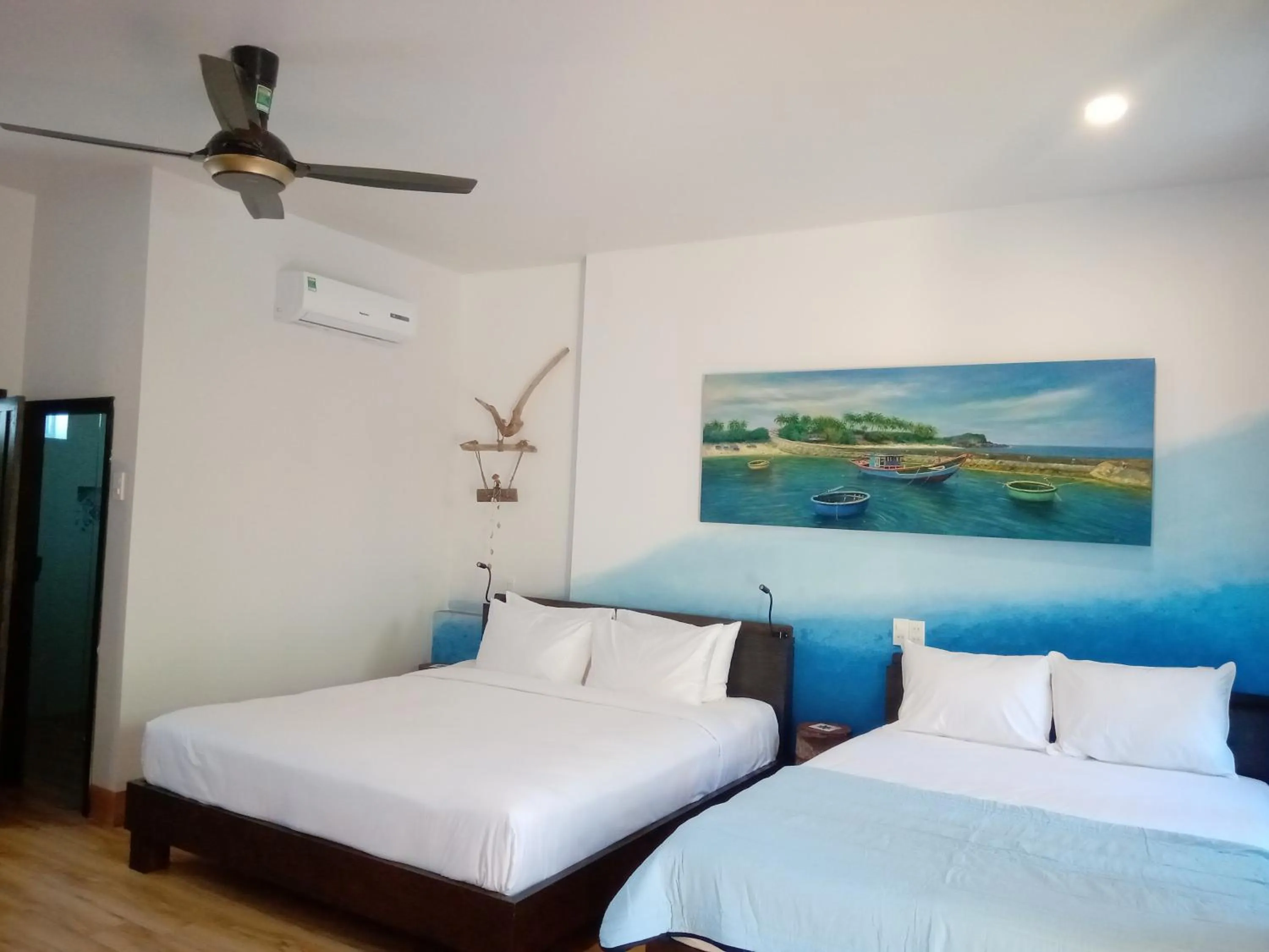 Bed in MiNhon Hotel Muine