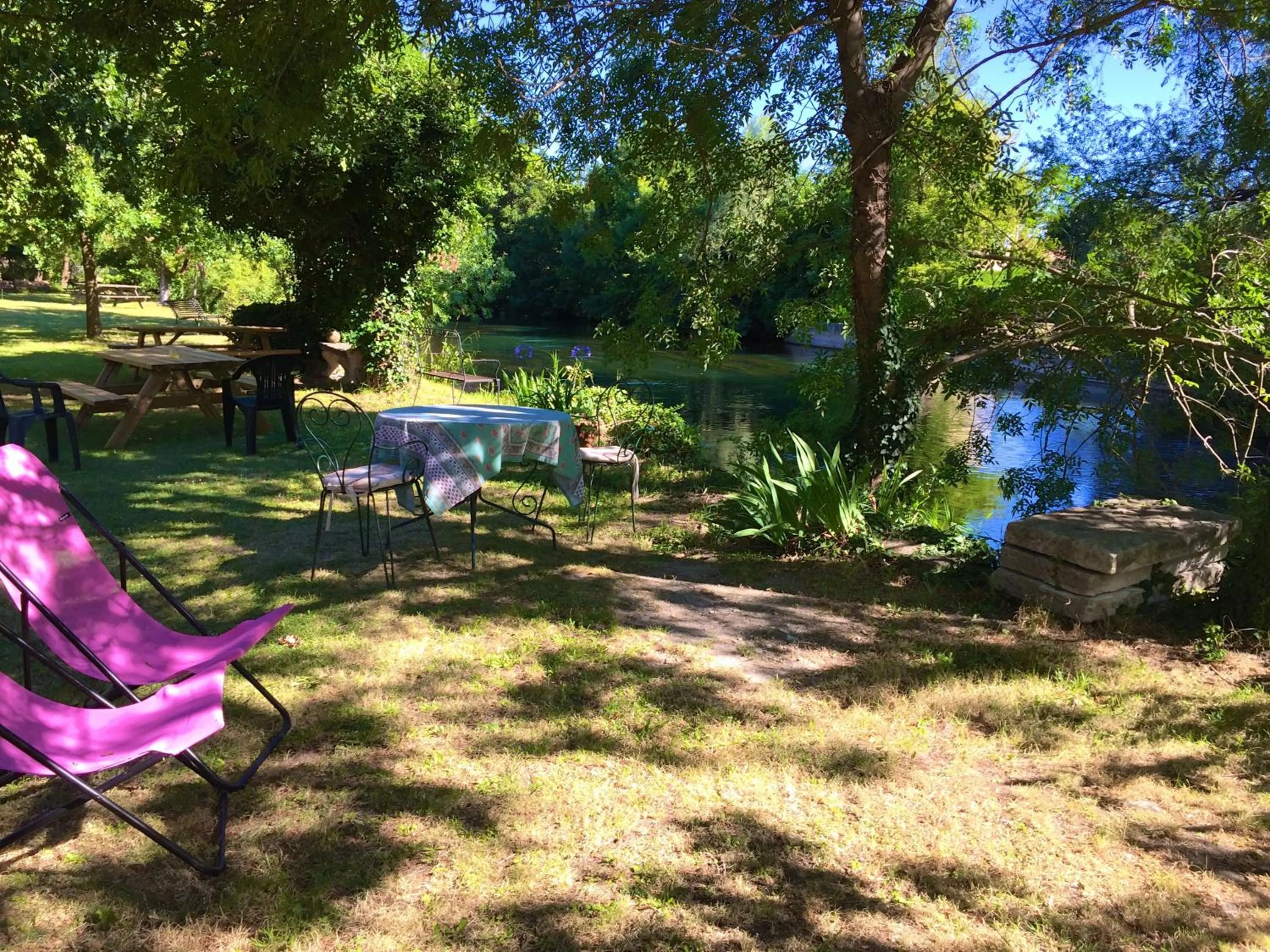 Garden in Mas Le Pont des Aubes