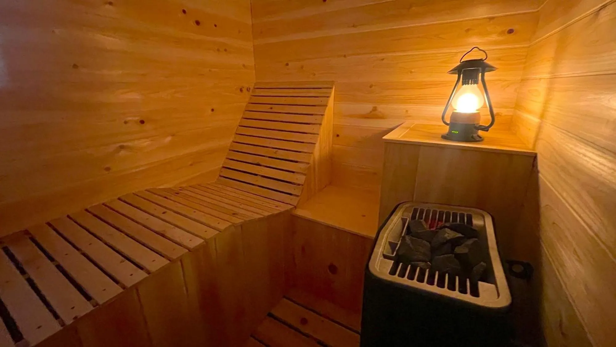 Sauna in Yufuin Glamping COMOREBI