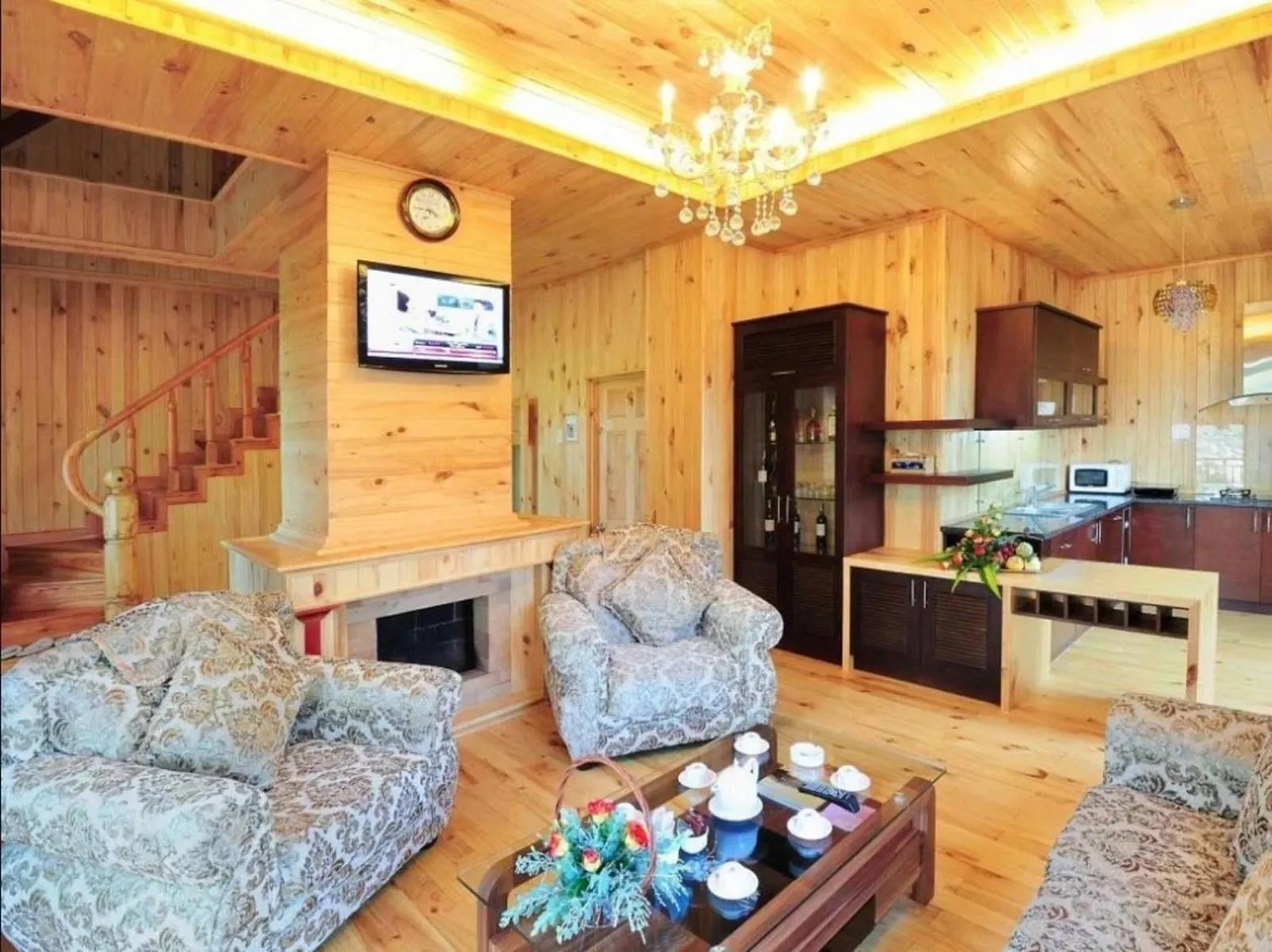 Seating area in TTC Dreamy Hill Resort - Unlimited Access to TTC World - Thung Lung Tinh Yeu