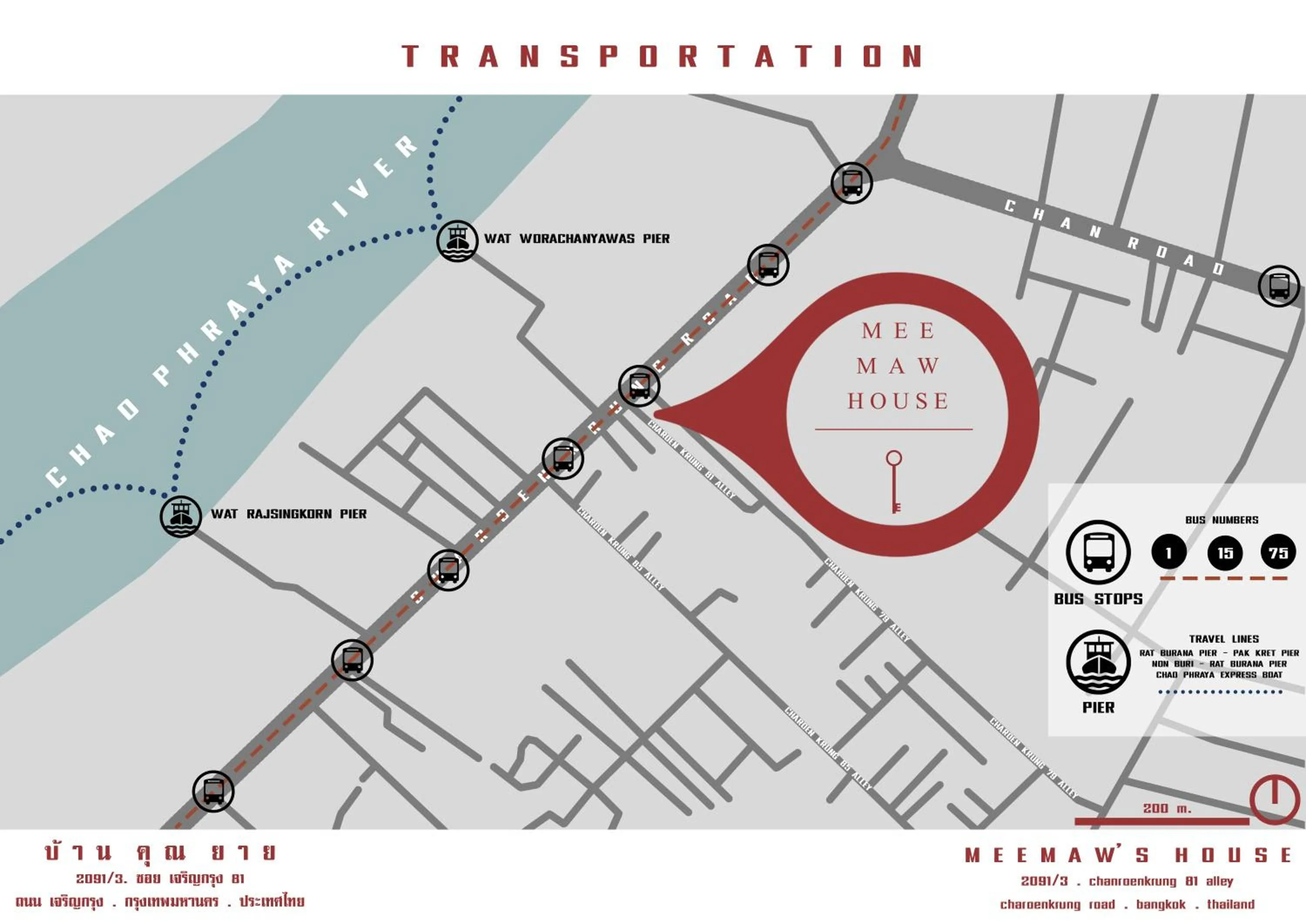 Text overlay in MEEMAW'S House Hostel