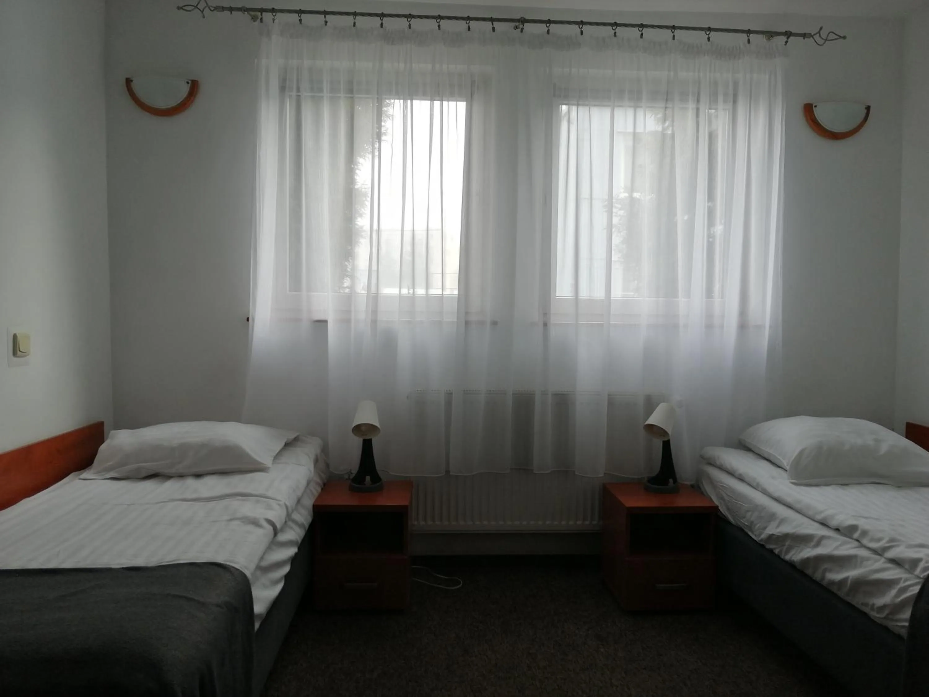 Bed in Hotel Dąbrowiak