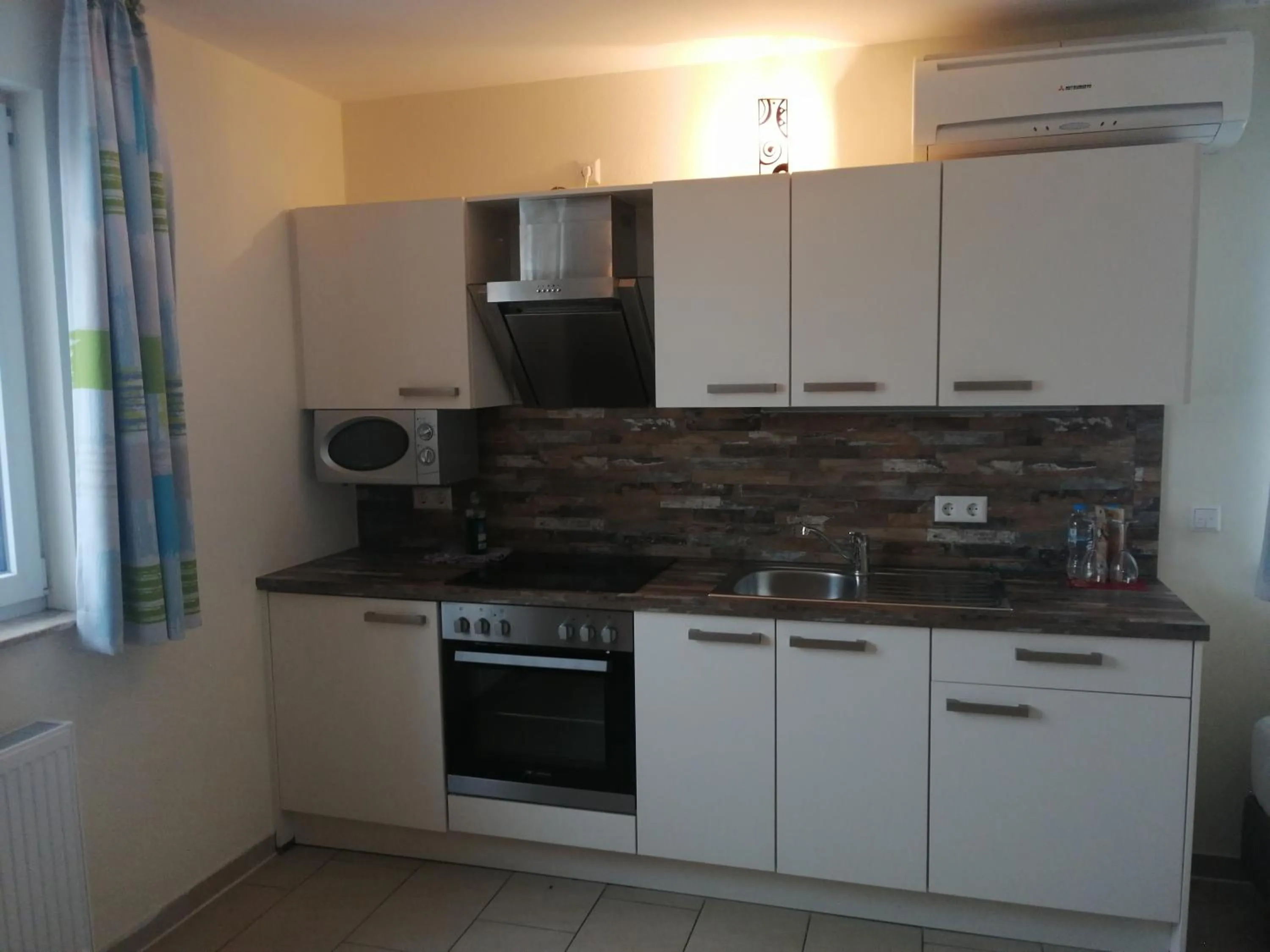 Kitchen or kitchenette in Hotel-Restaurant Zum Bäumle