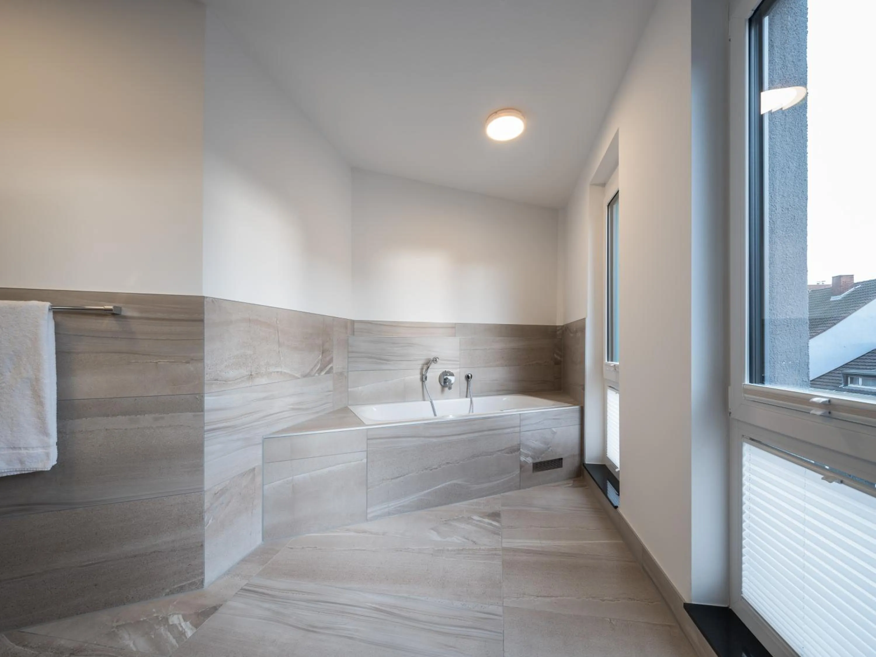 Spa and wellness centre/facilities, Bed in RS-HOTEL - smart & modern Hotel Apartments