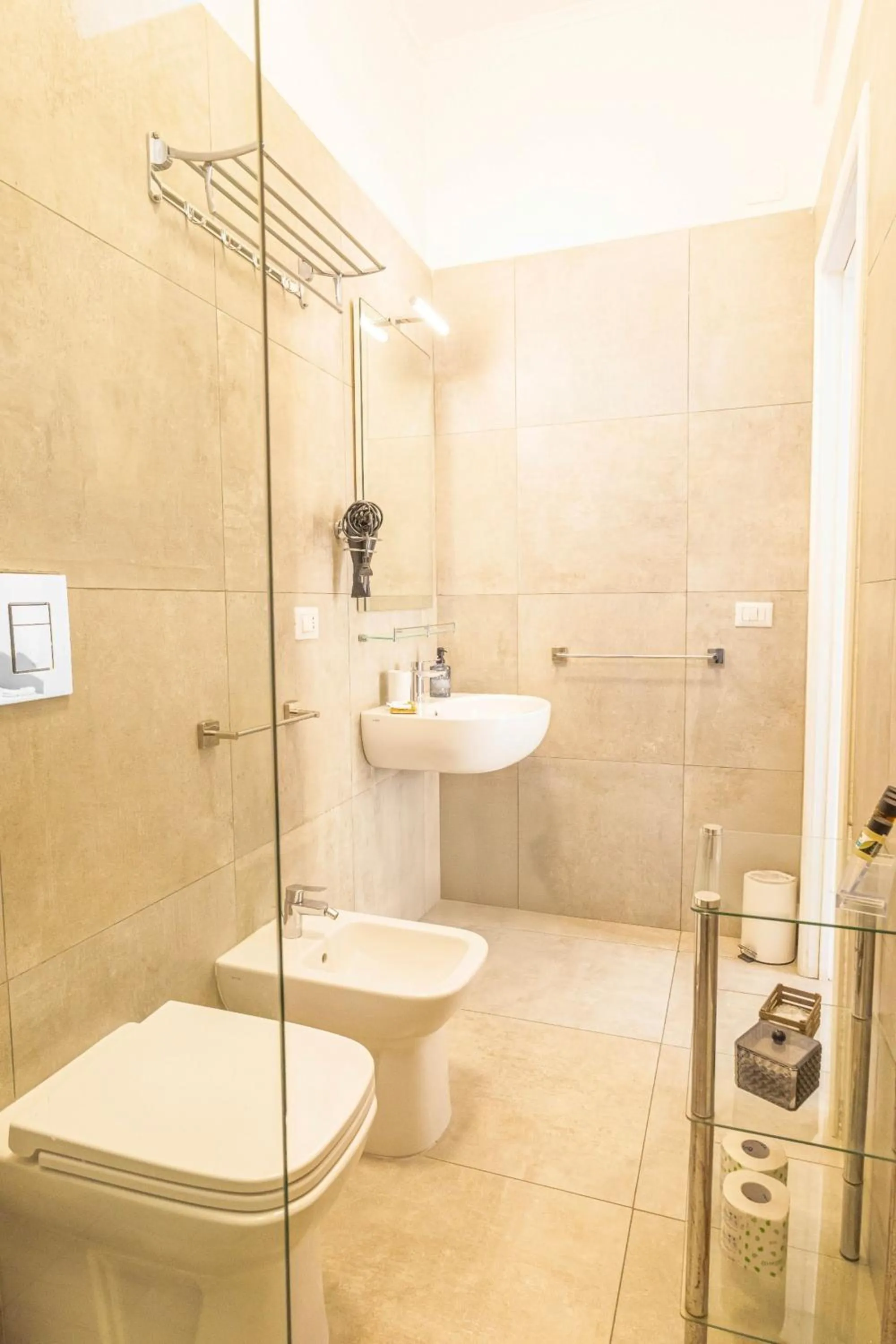 Bathroom in B&B Napoli Centro