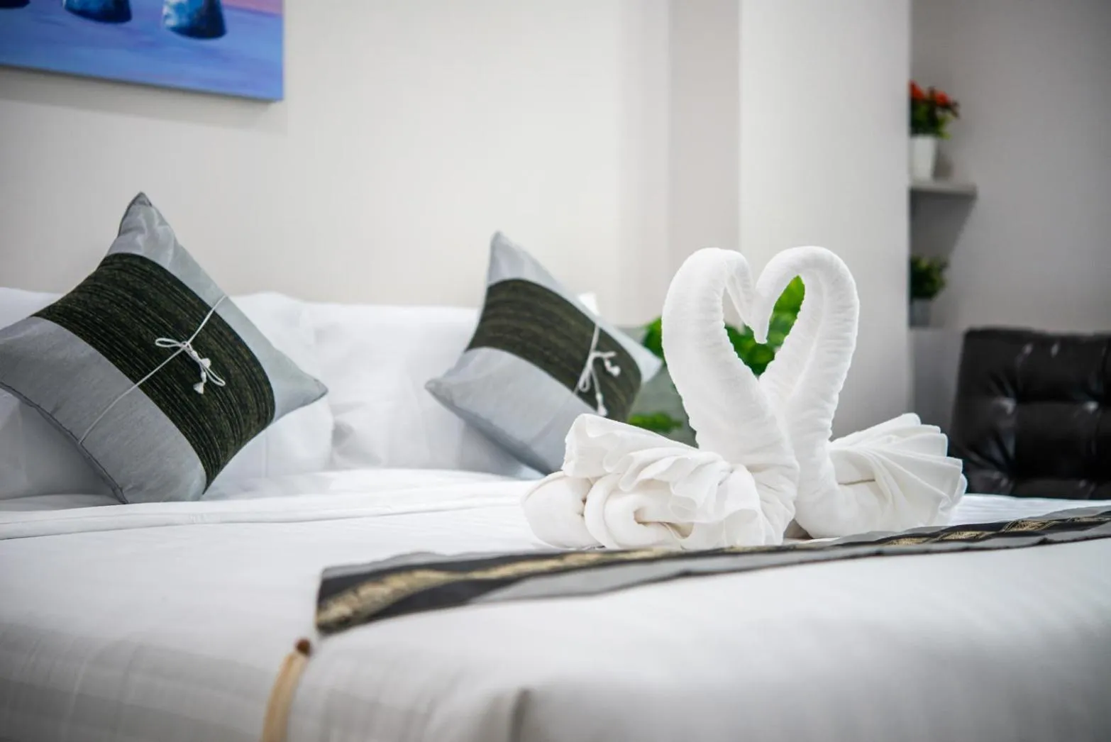 Bed in Aurora Suvarnabhumi