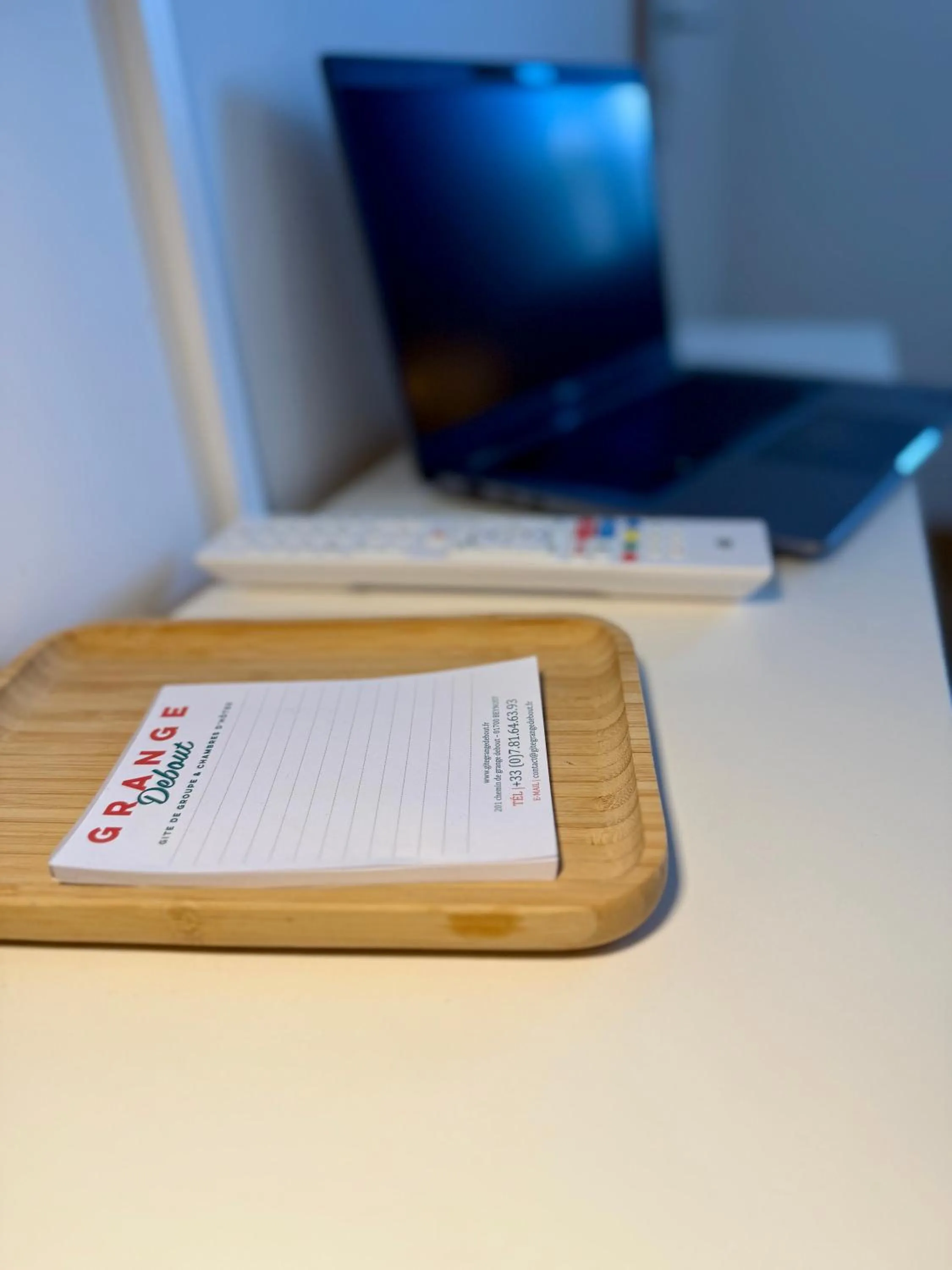 TV and multimedia in Chambres d'hôtes Grange Debout