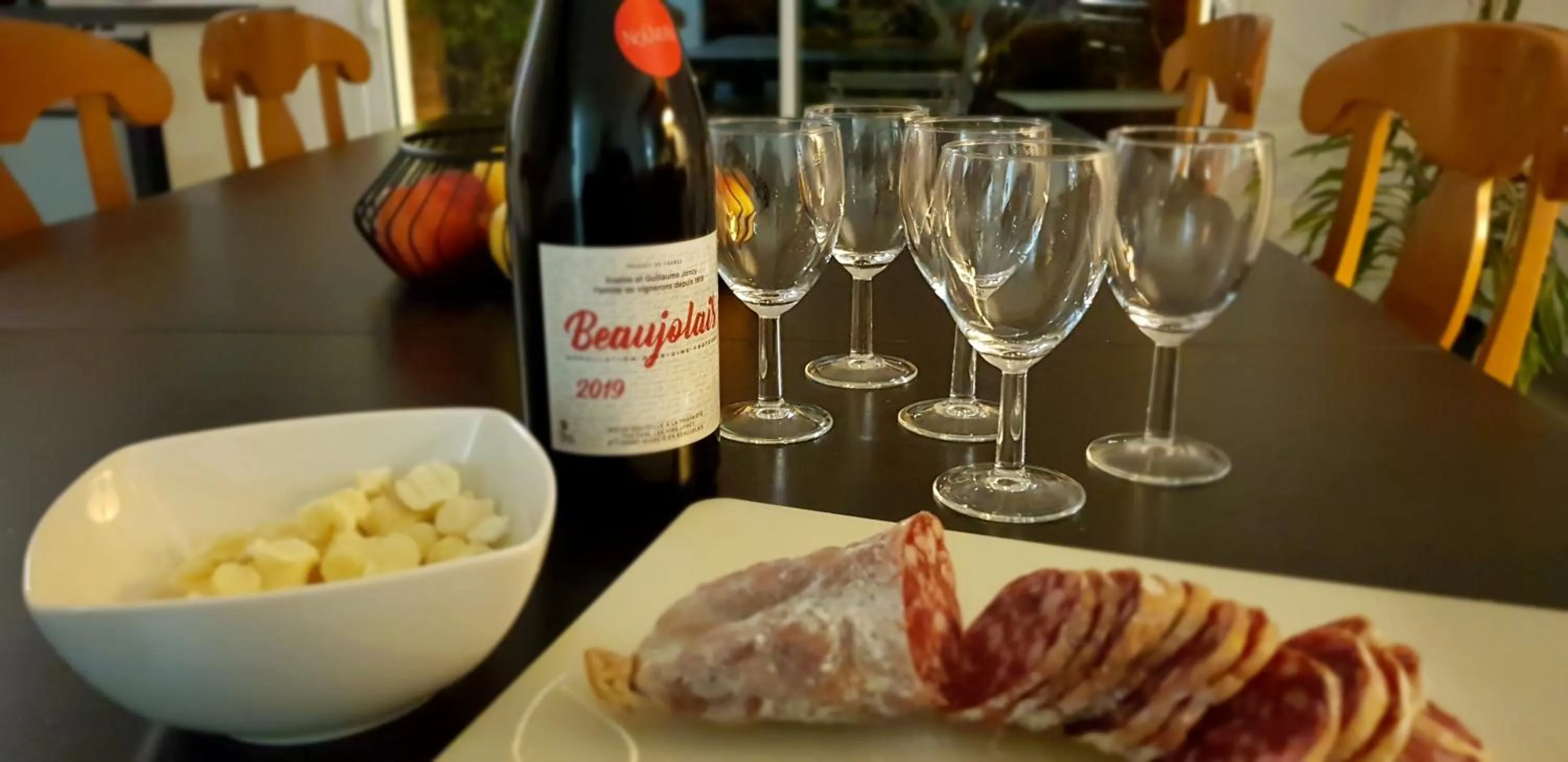 Food and drinks in Chambres d'hôtes Grange Debout