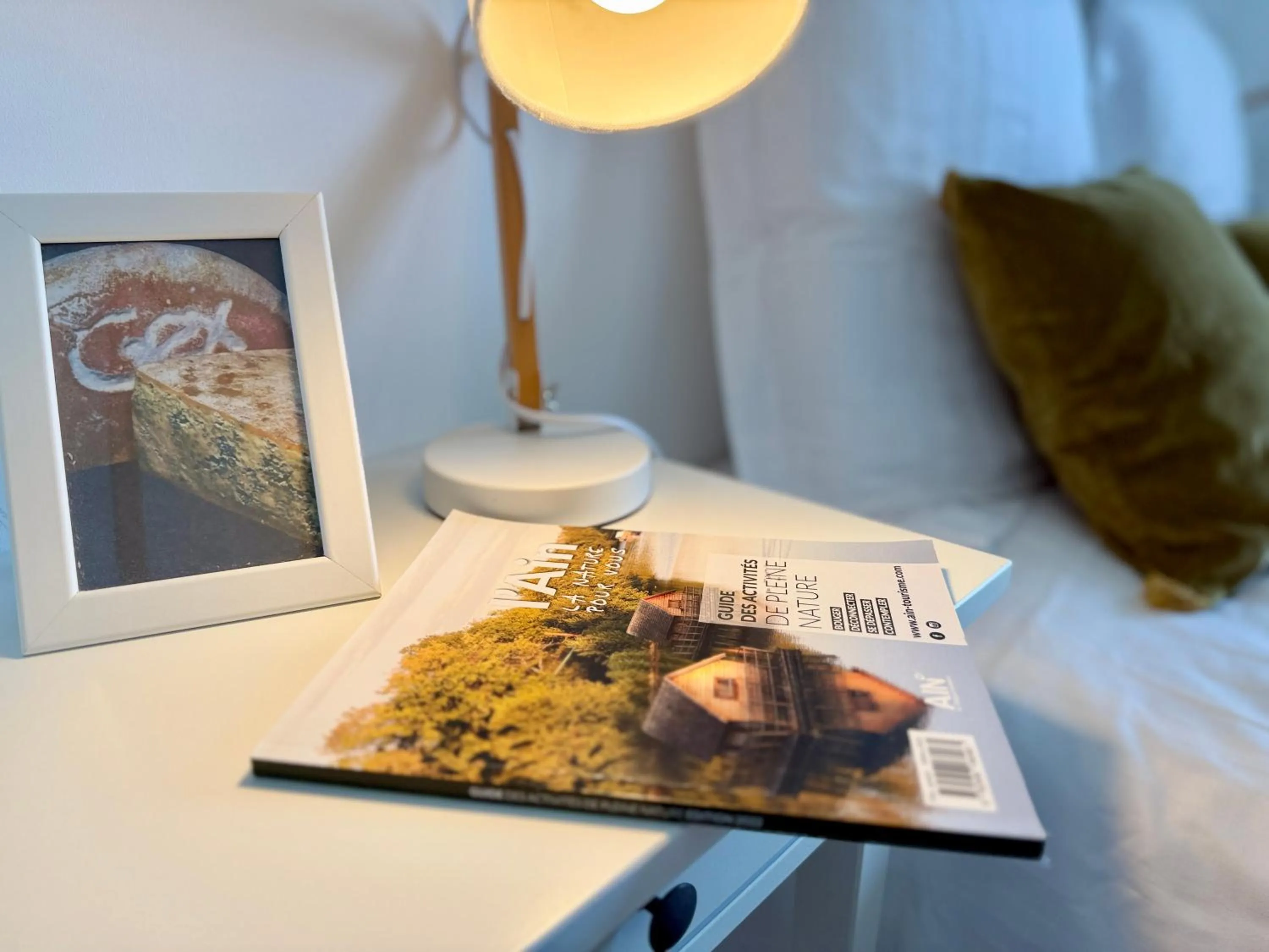 Decorative detail, Bed in Chambres d'hôtes Grange Debout