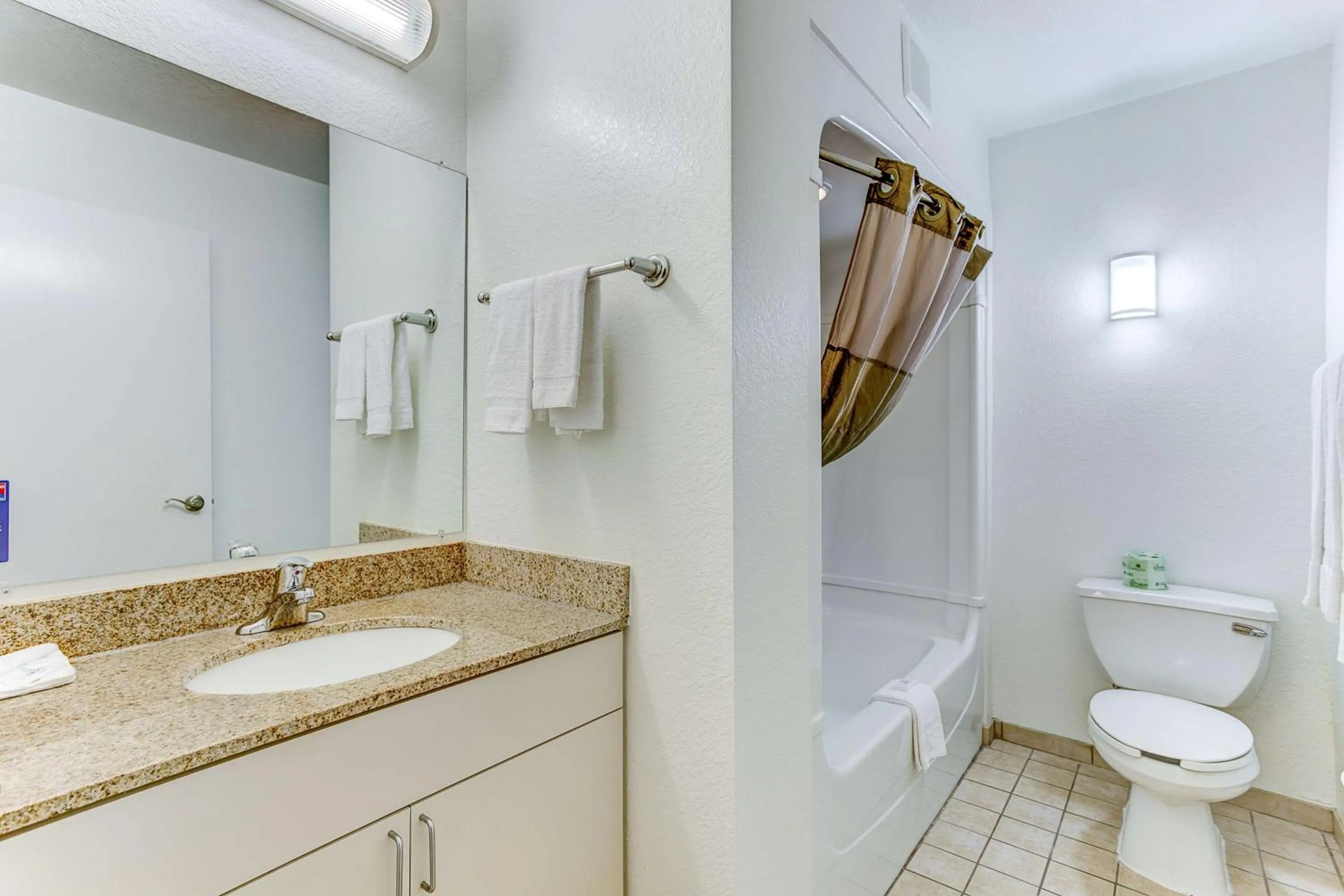 Shower in Studio 6-Kissimmee, FL - Orlando