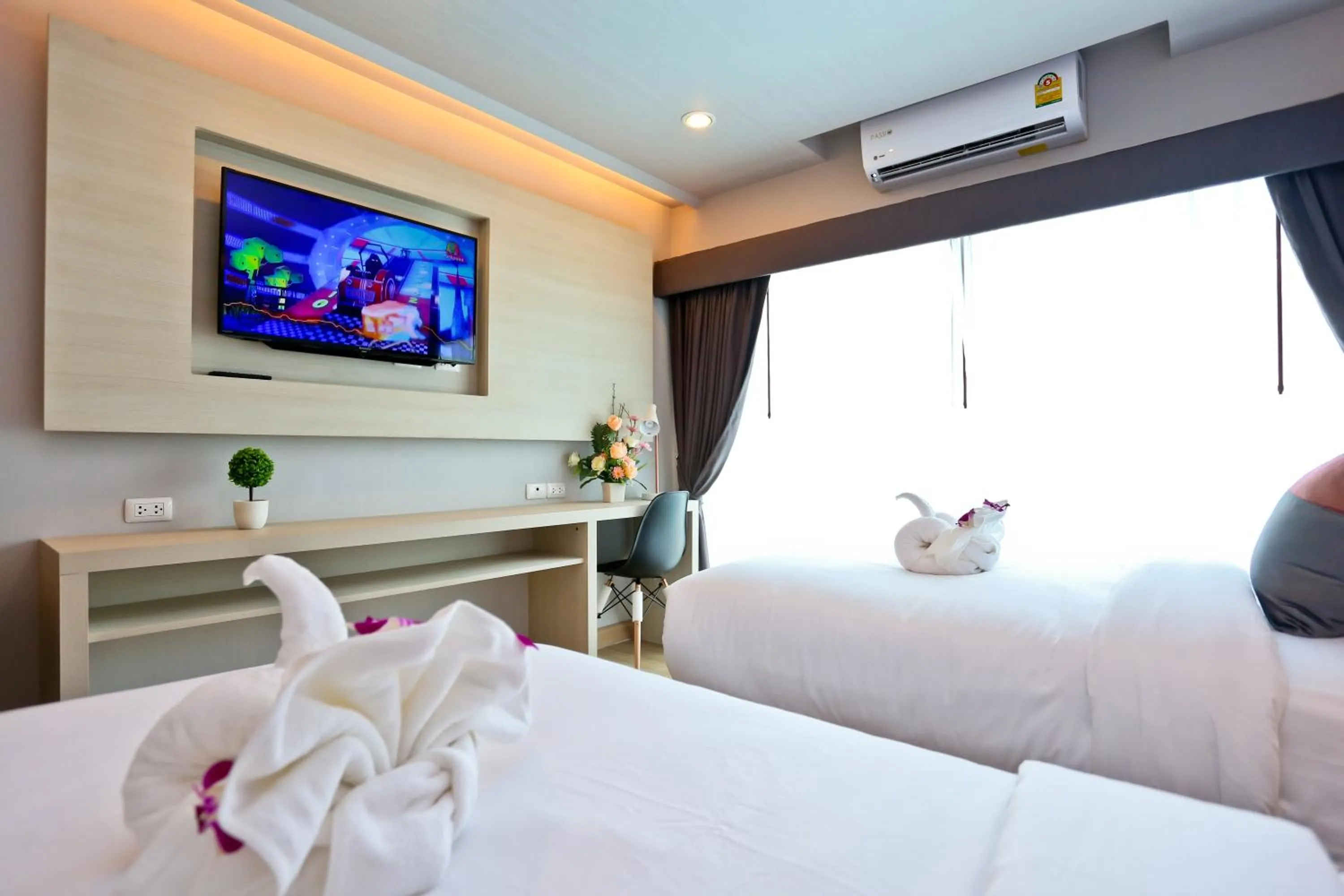 Bedroom in Le Breeze Resort Hua hin