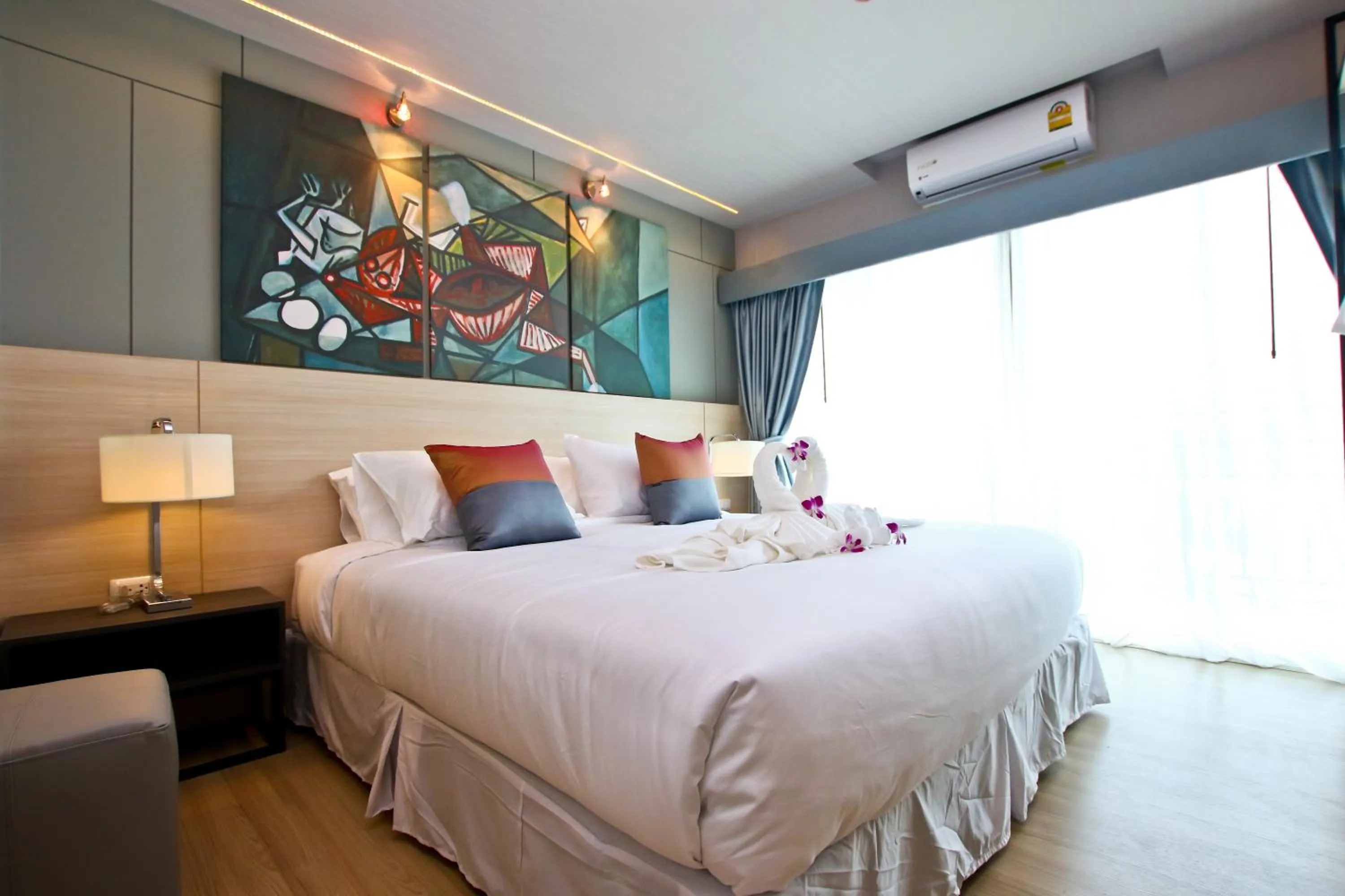 Bed in Le Breeze Resort Hua hin