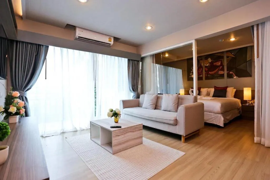 Living room in Le Breeze Resort Hua hin