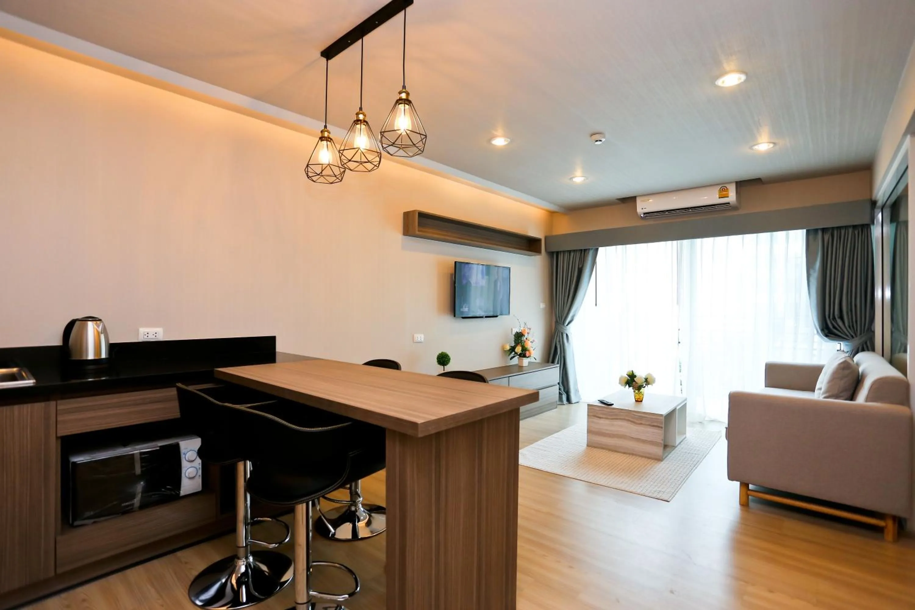 Living room in Le Breeze Resort Hua hin