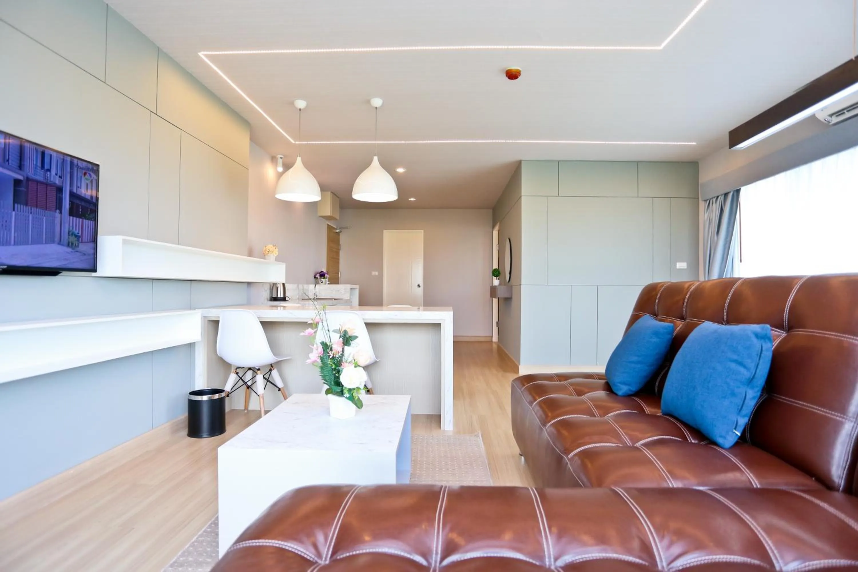 Living room in Le Breeze Resort Hua hin