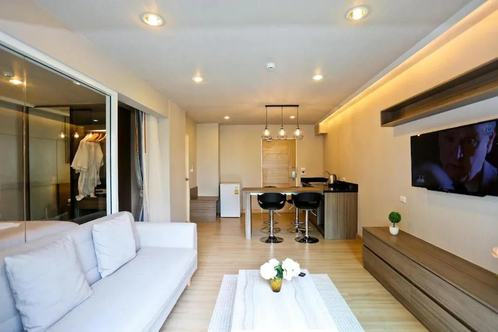 Living room in Le Breeze Resort Hua hin
