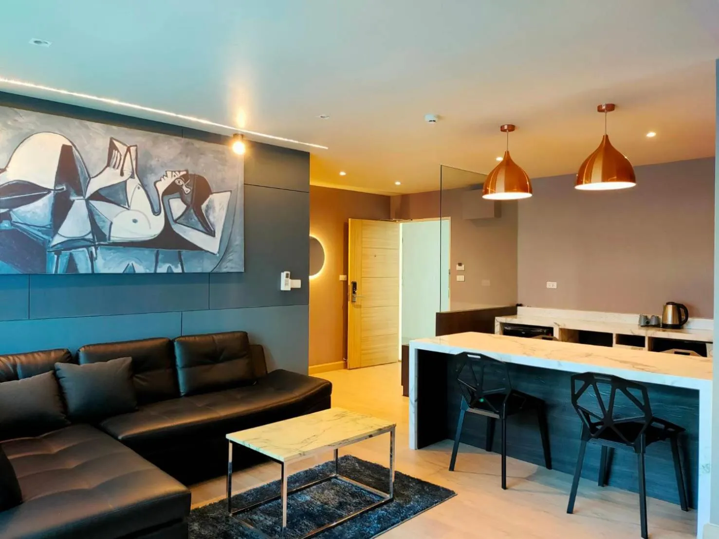 Living room in Le Breeze Resort Hua hin