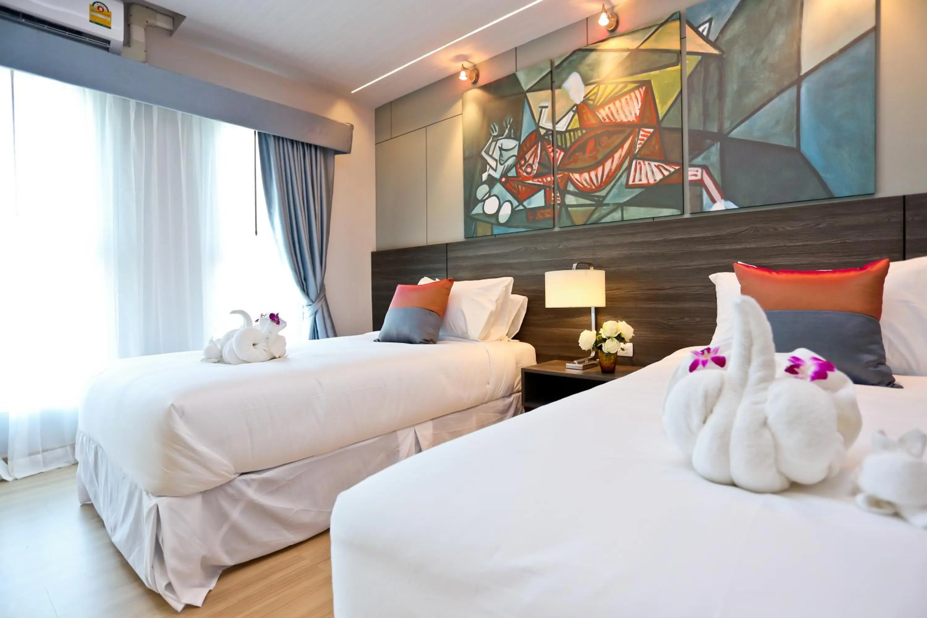 Bed in Le Breeze Resort Hua hin