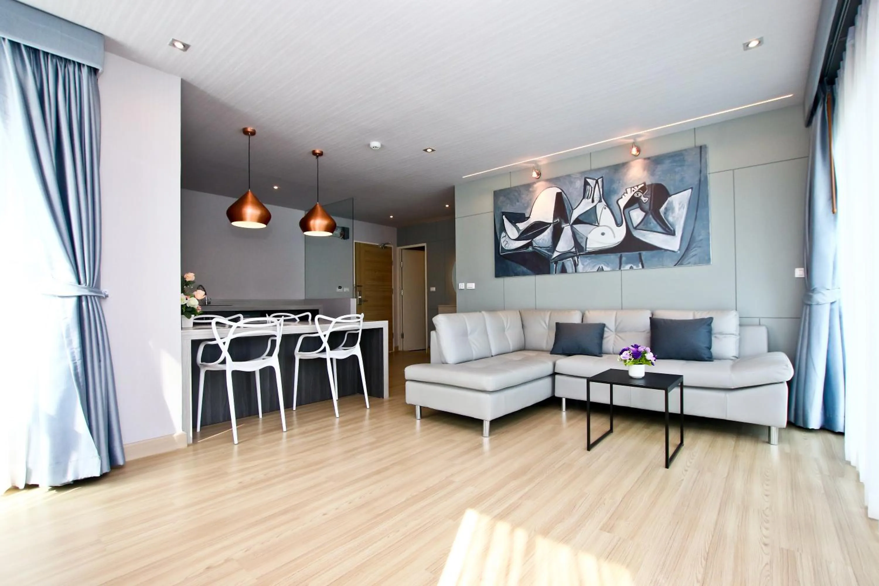 Living room in Le Breeze Resort Hua hin