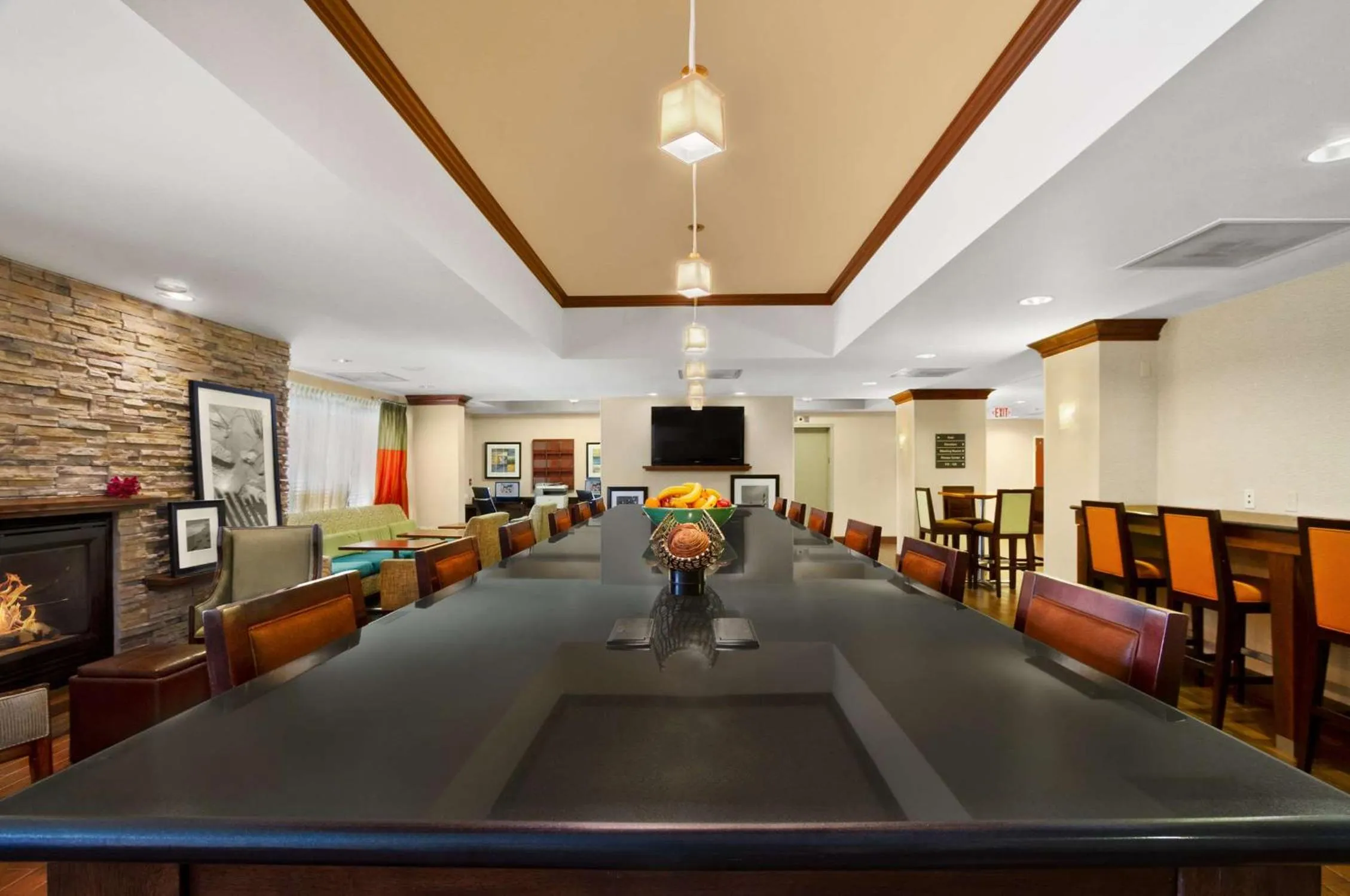 Lobby or reception in Hampton Inn Lexington Park