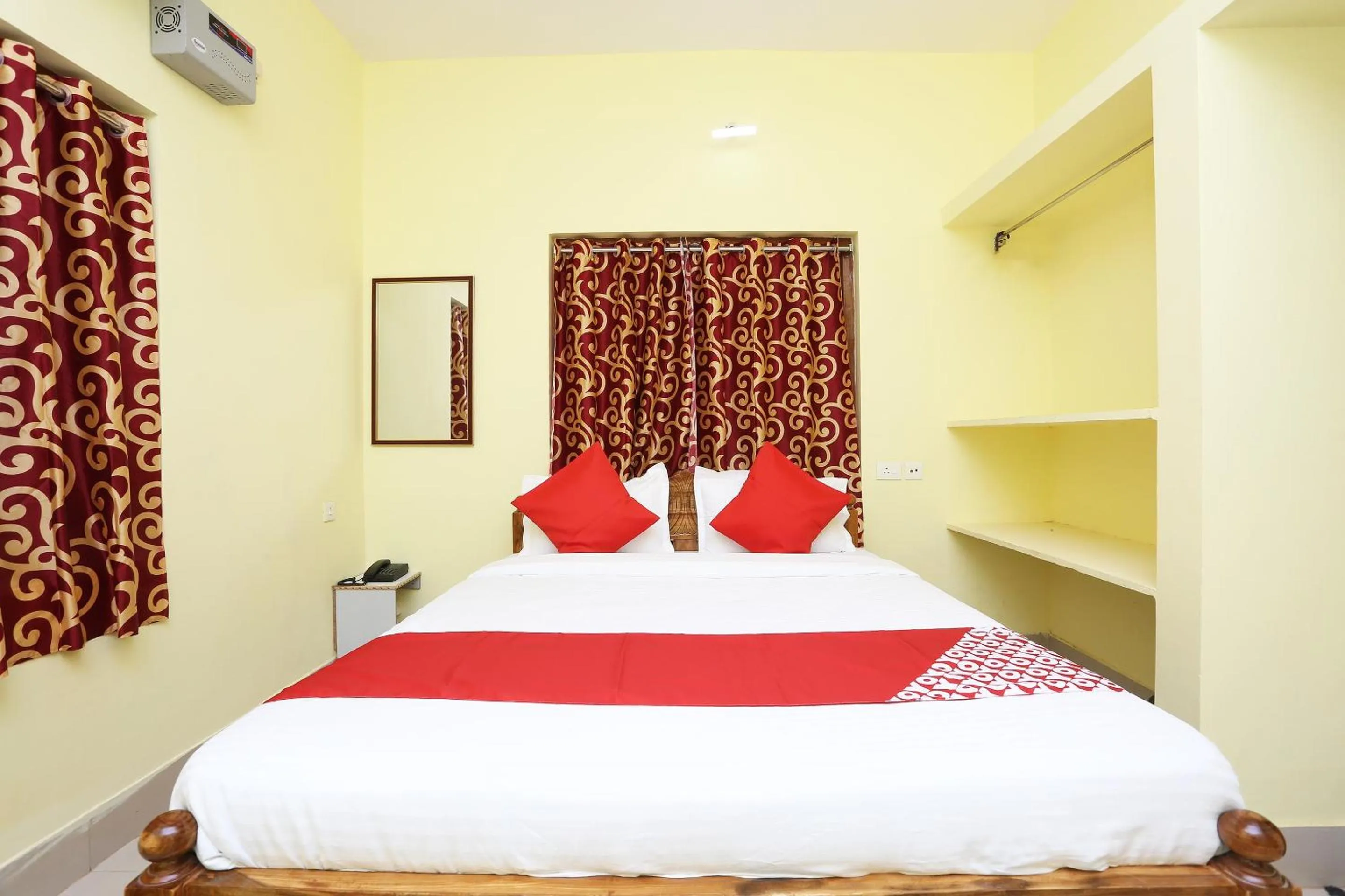 Bedroom in Hotel O Nandan Residency