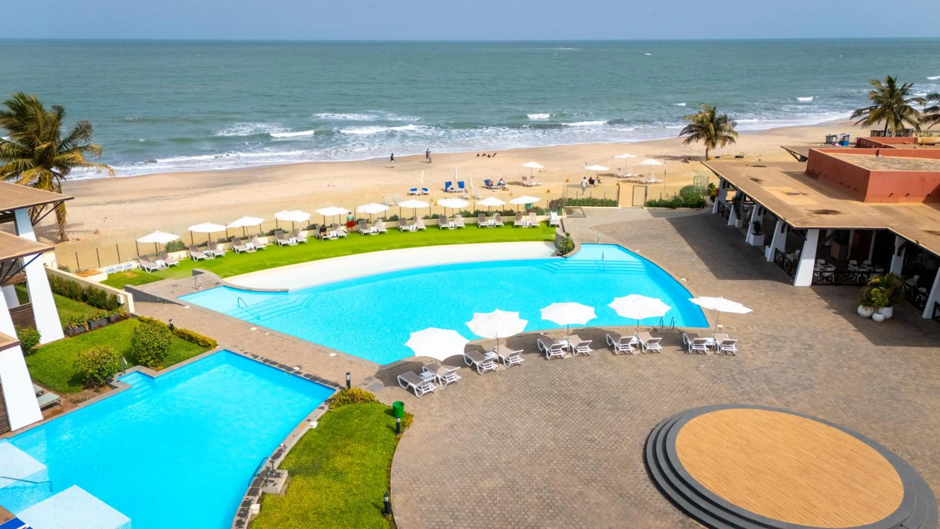 Beach in African Princess Beach Hotel