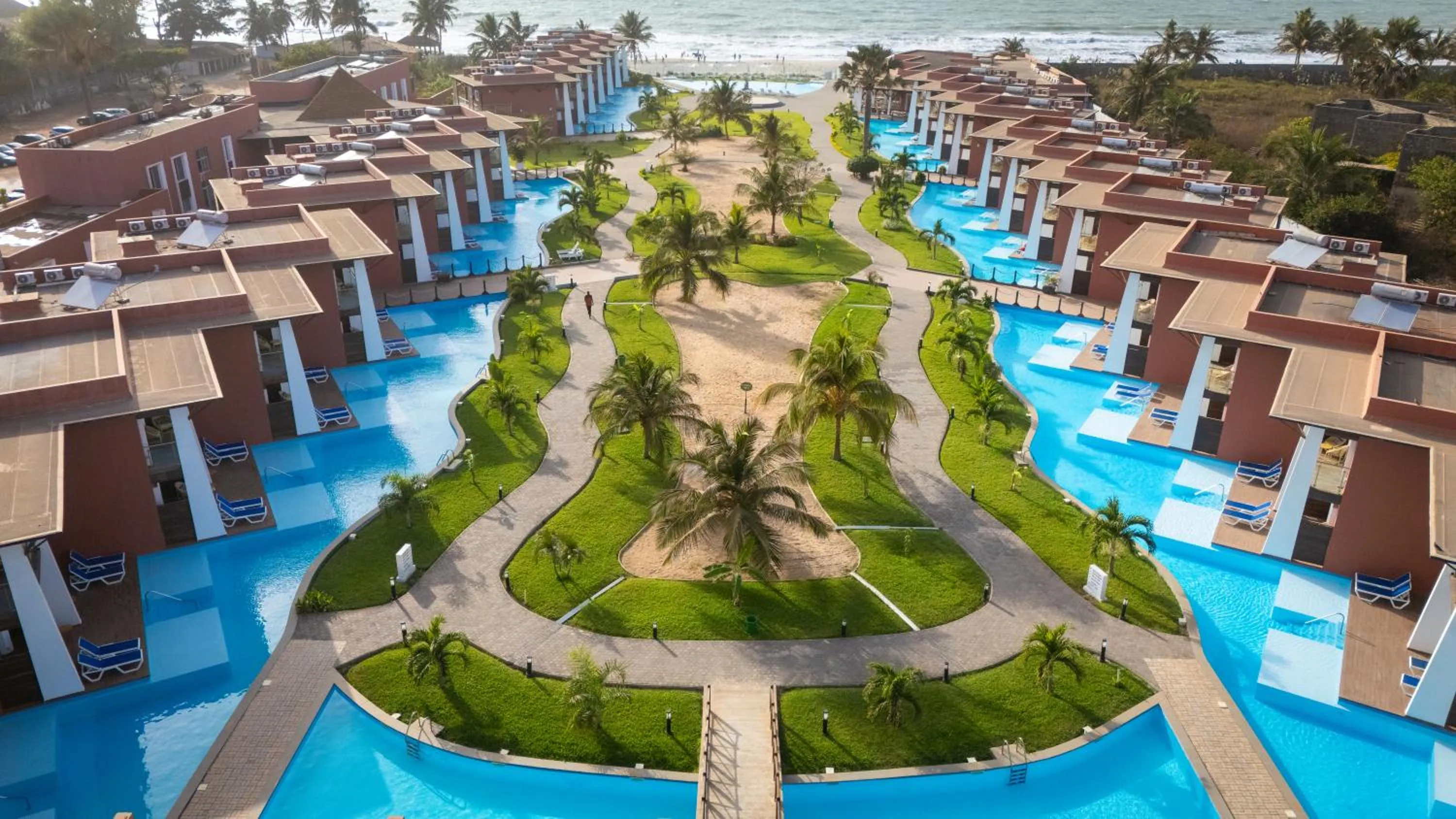 Property building in African Princess Beach Hotel