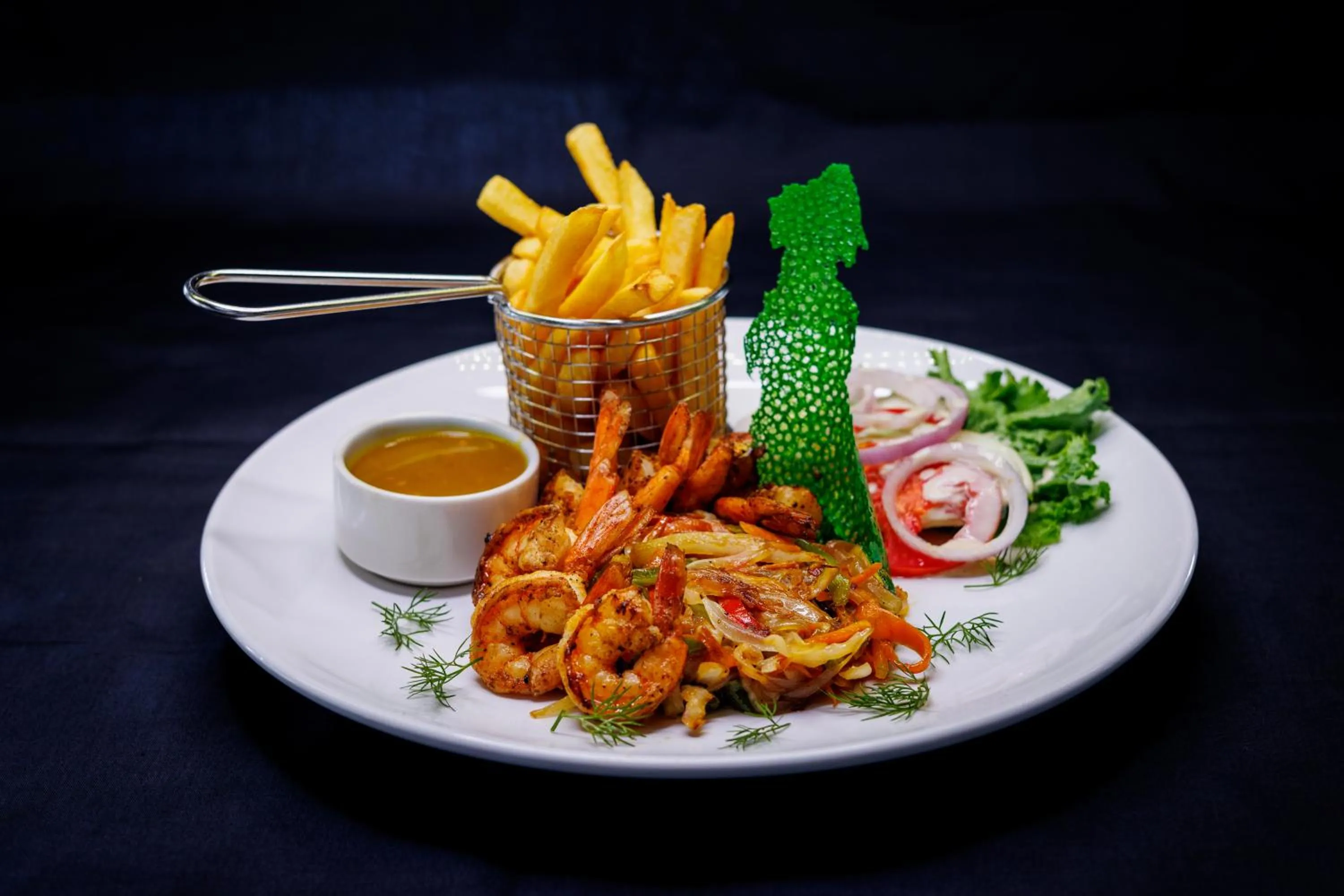 Food in African Princess Beach Hotel