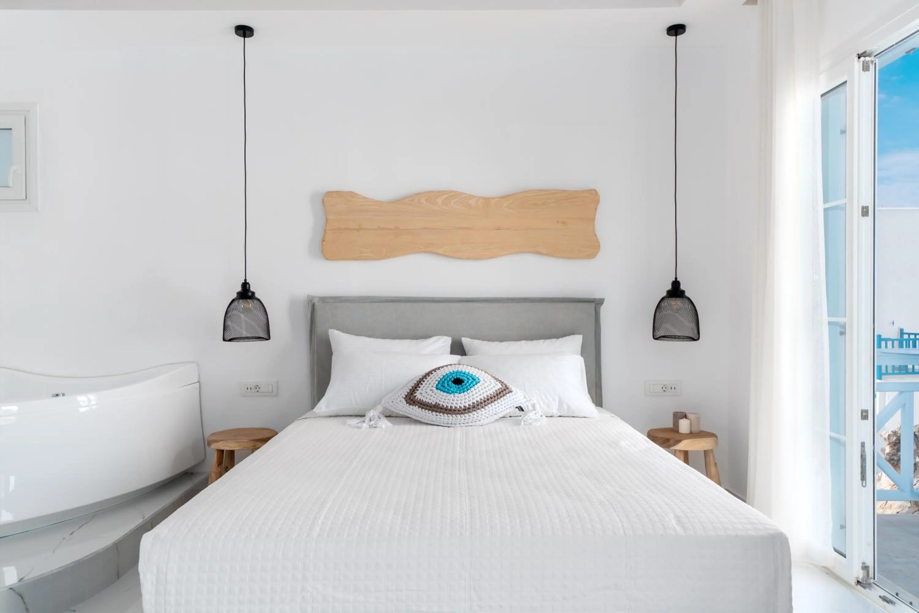 bunk bed, Bed in Central Suites Mykonos