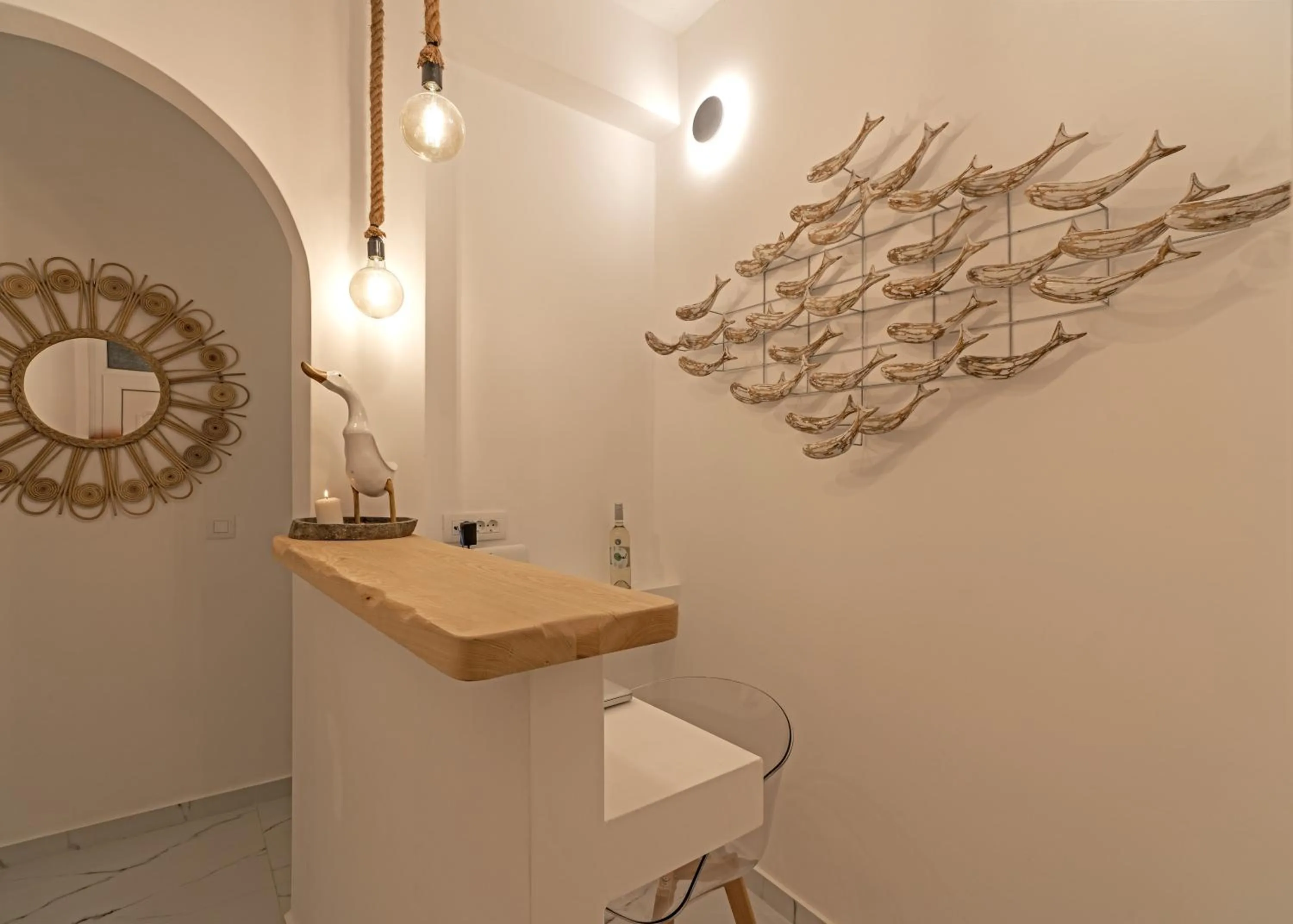 Lobby or reception in Central Suites Mykonos