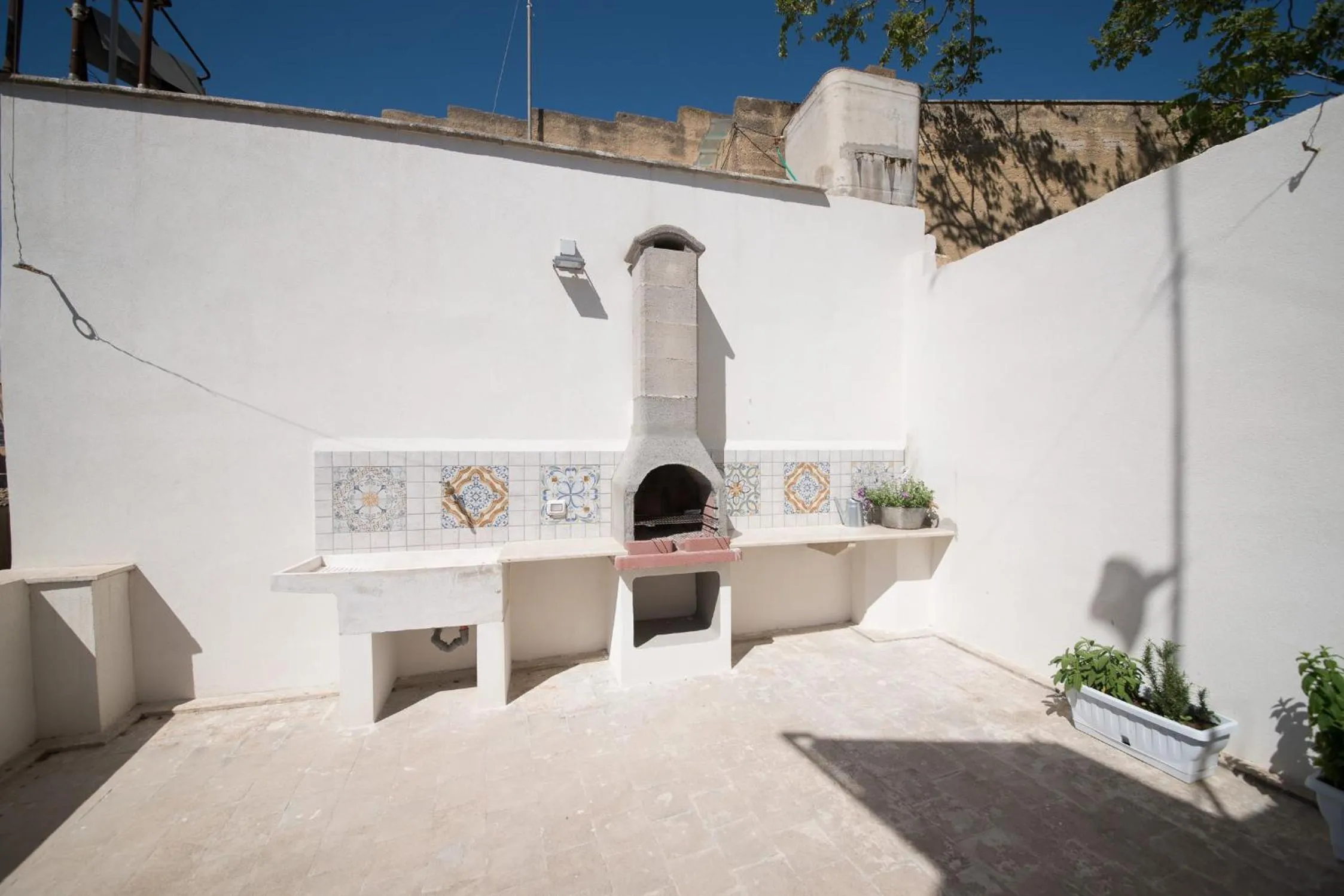 BBQ facilities in B&B San Michele