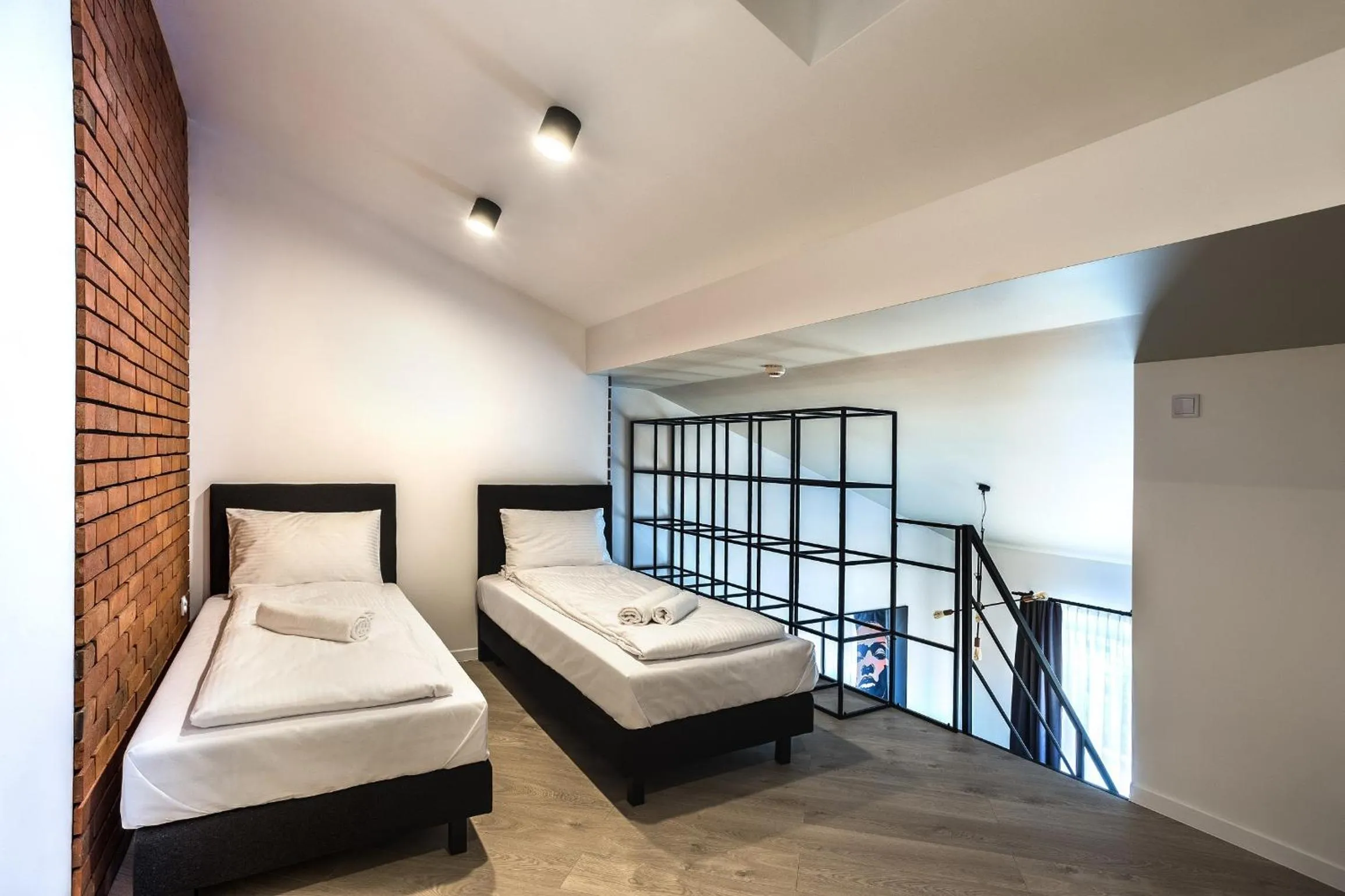 Bed in Apartamenty Nowa Kamienica Częstochowa Centrum Szymanowskiego 22A