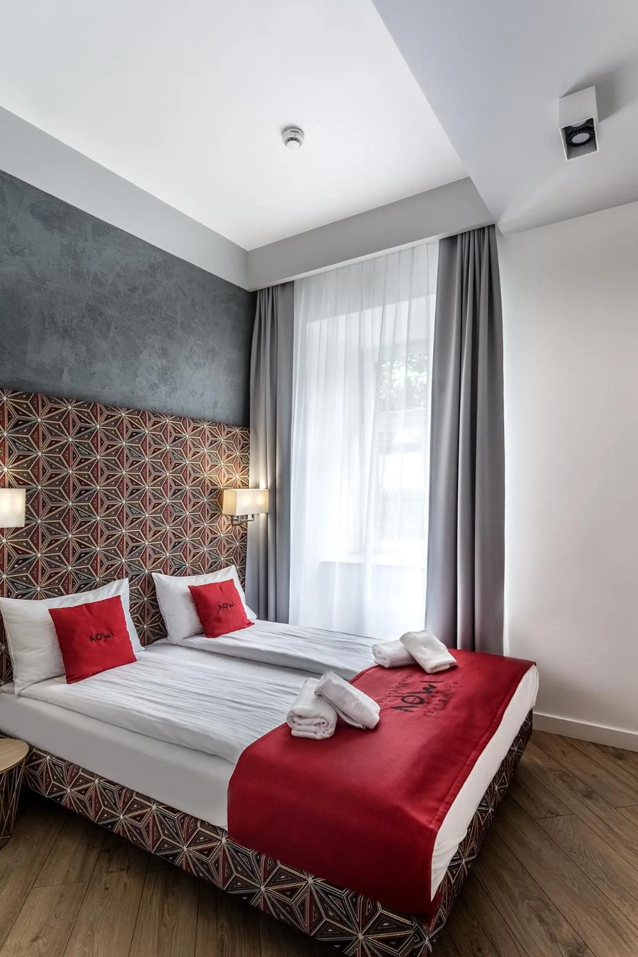 Bed in Apartamenty Nowa Kamienica Częstochowa Centrum Szymanowskiego 22A
