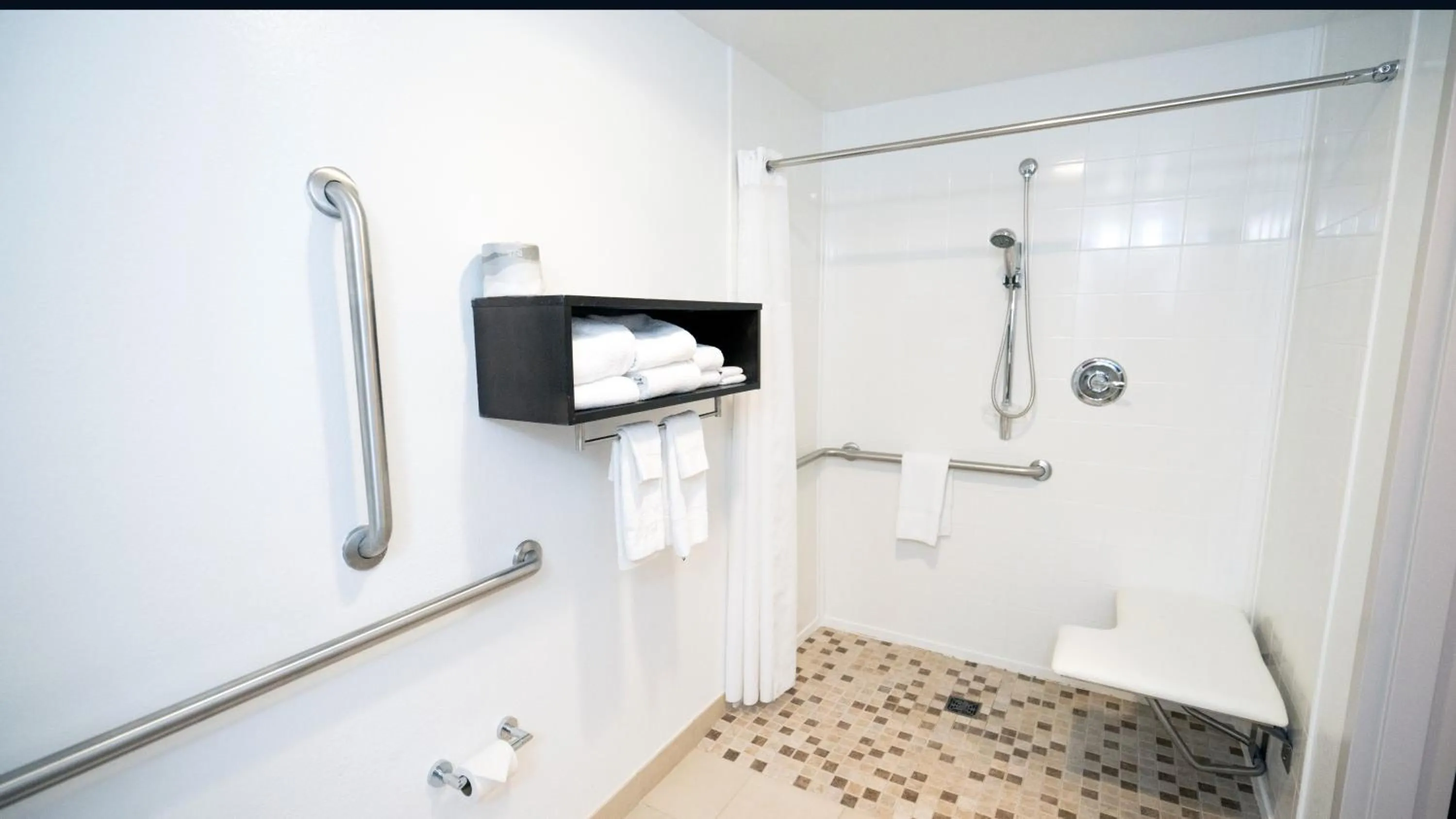 Shower in Country Inn & Suites by Radisson, State College Penn State Area , PA