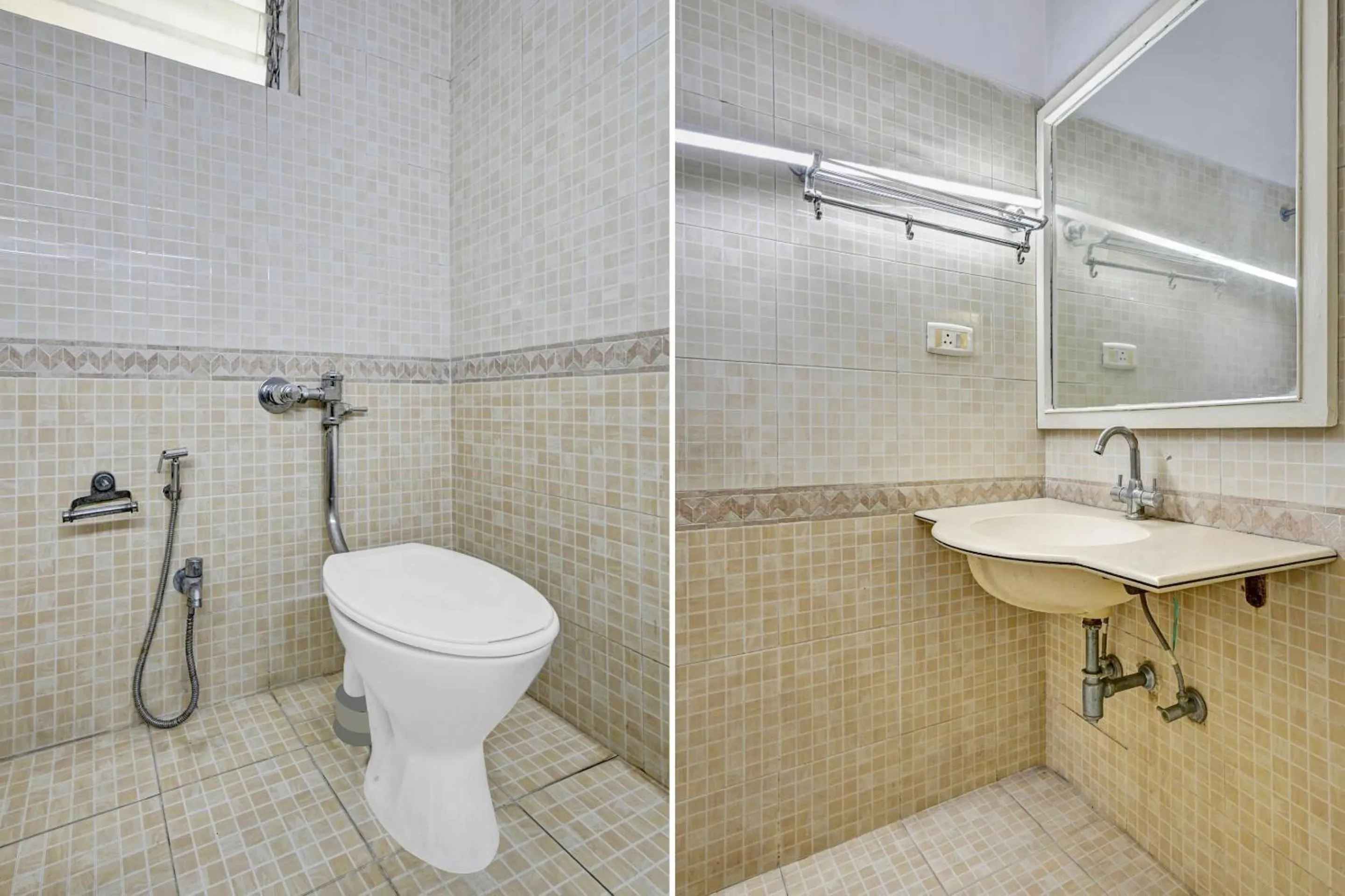 Bathroom in Super Townhouse OAK Hotel Belsons Taj Mahal